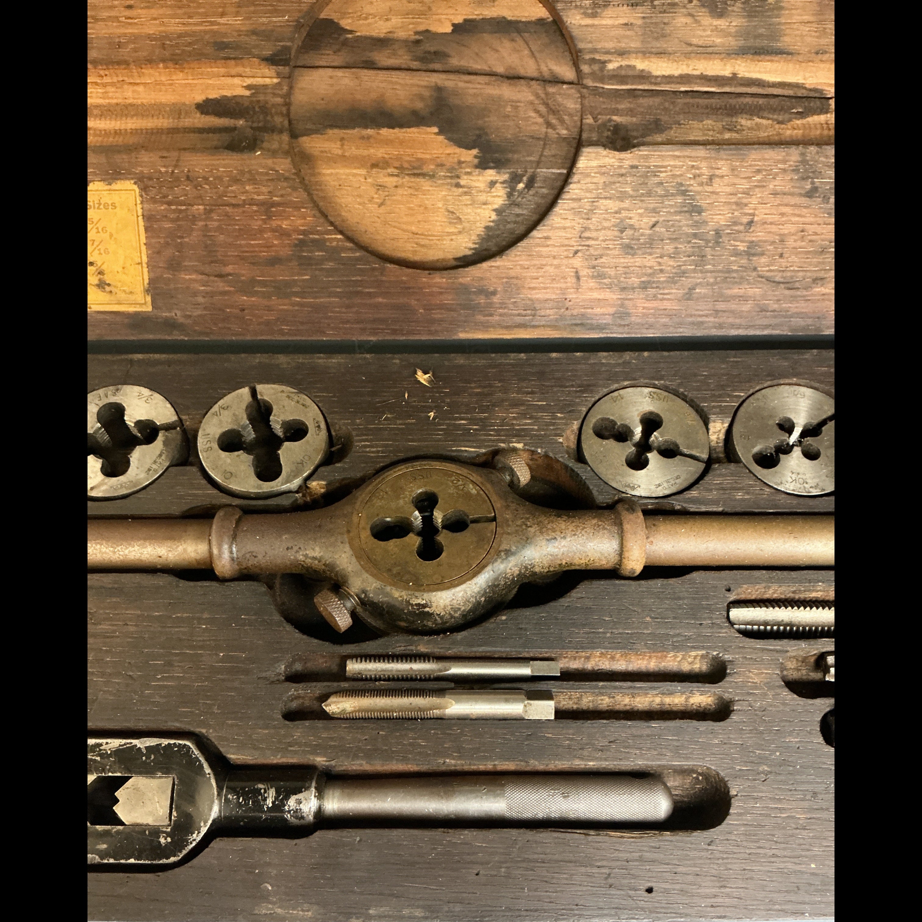 Vintage Greenfield Tap and Die Set