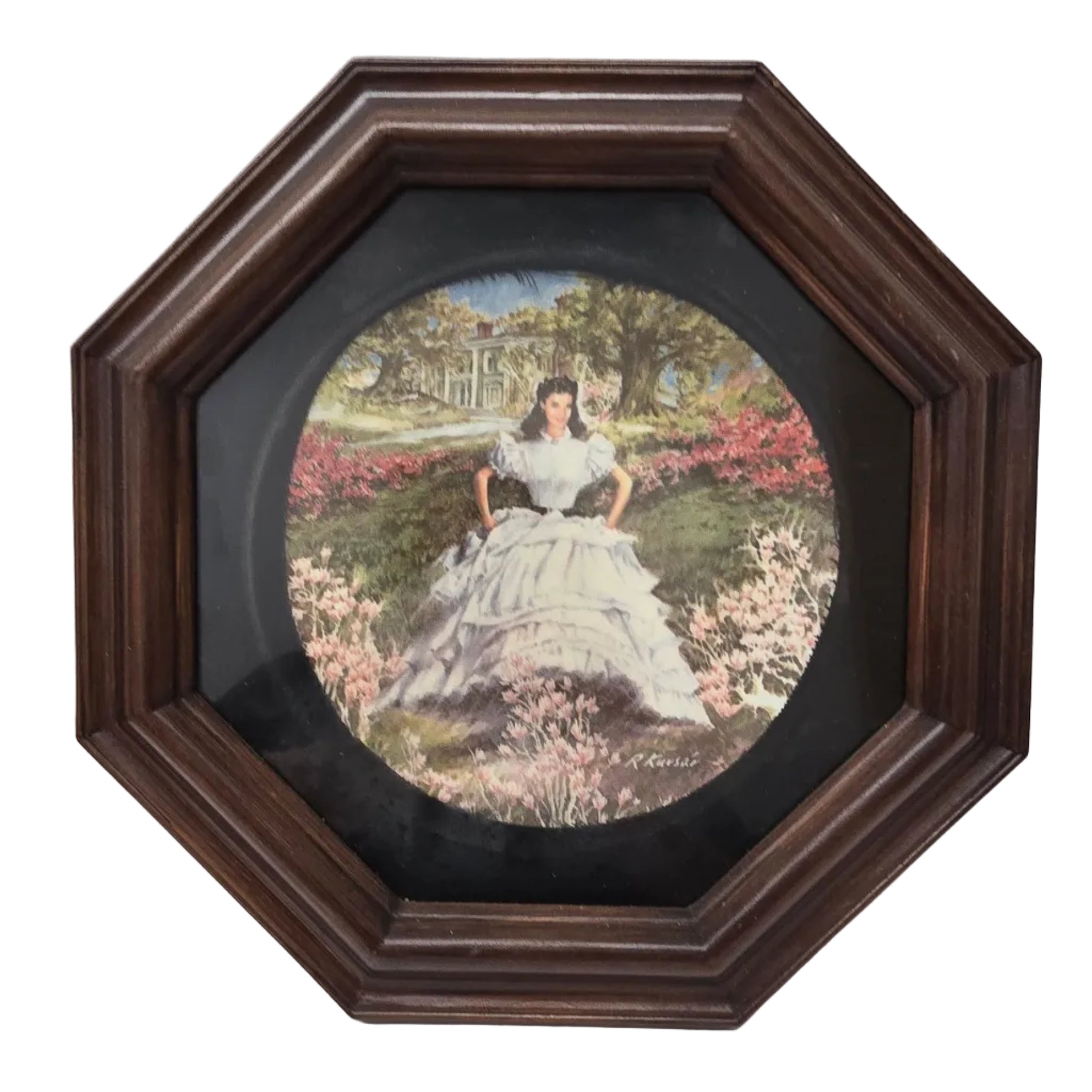 Edwin Knowles - Gone with the Wind - Scarlett Plate