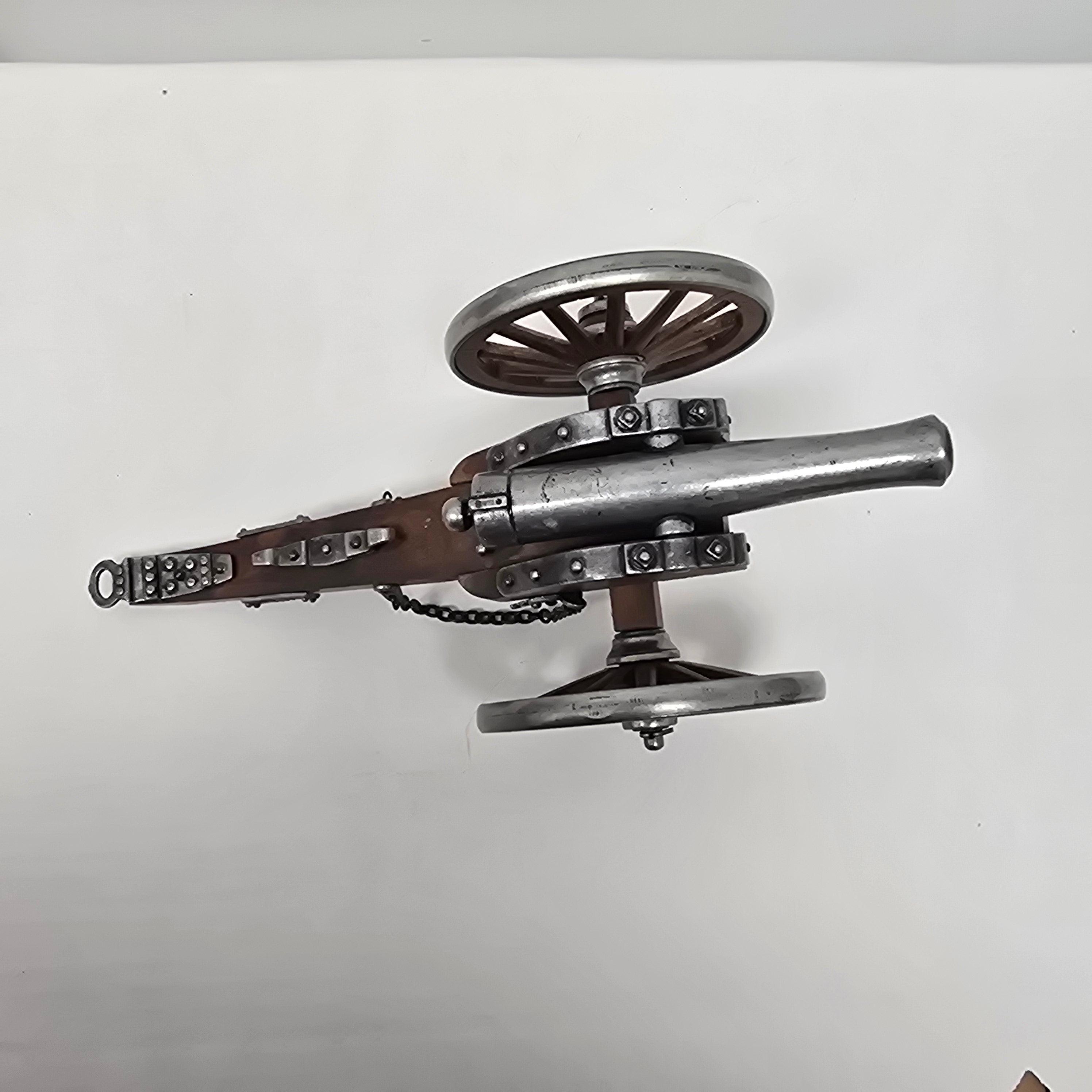 1861 CIVIL WAR 12 Pounder Replica CANNON by DENIX # 401 needs weight and dimensions