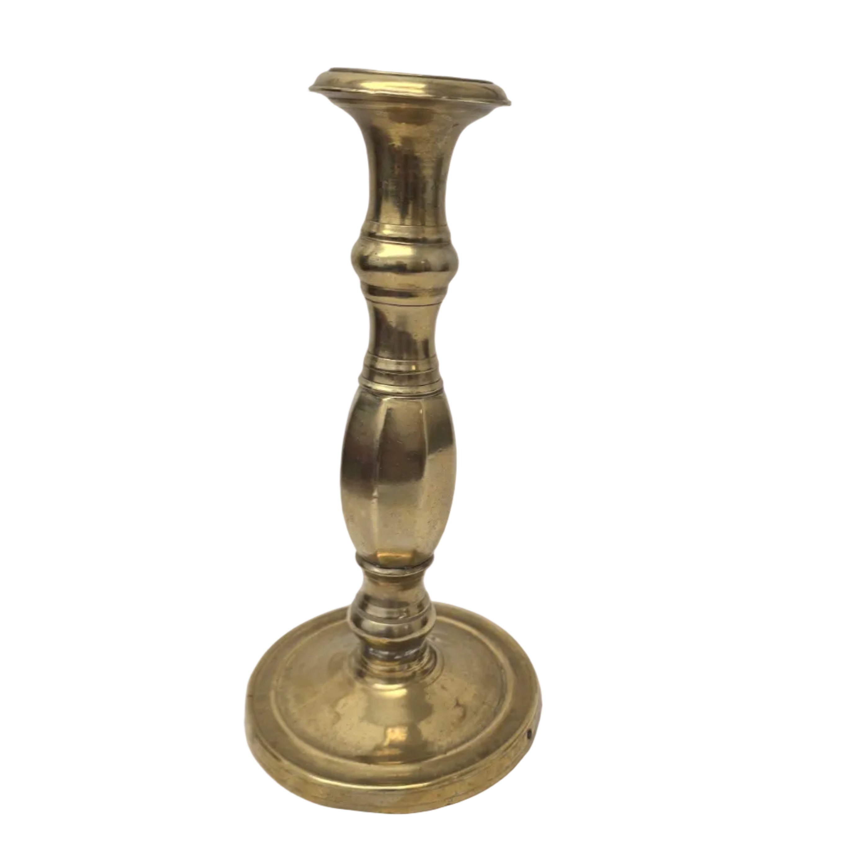 Brass finish Candlestick 8.5"