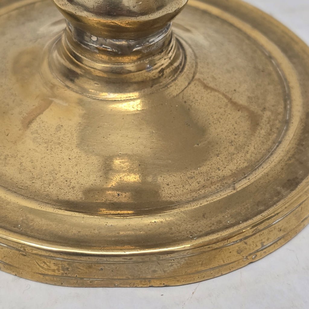 Brass finish Candlestick 8.5"