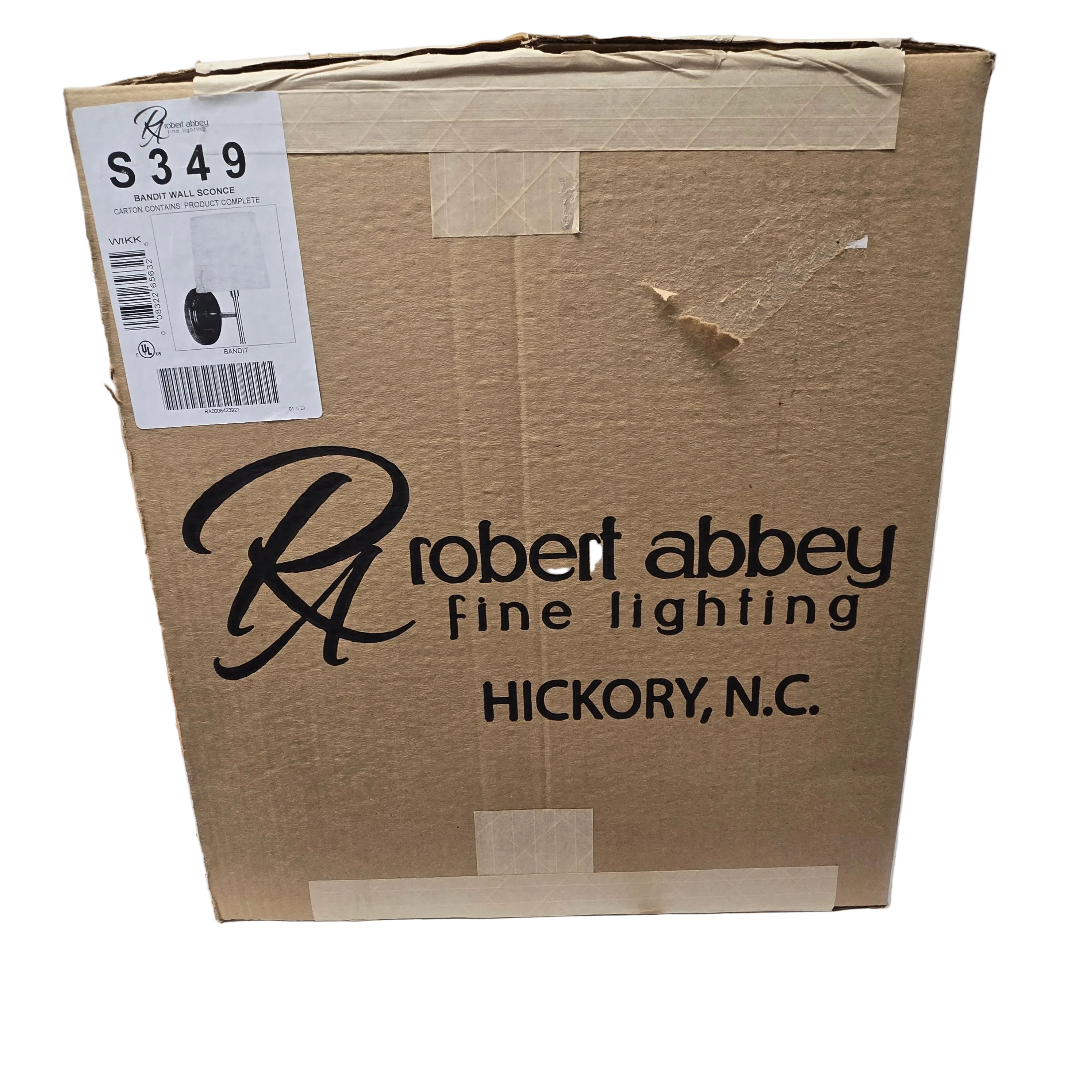 Robert Abbey Bandit Wall Sconce (S349)