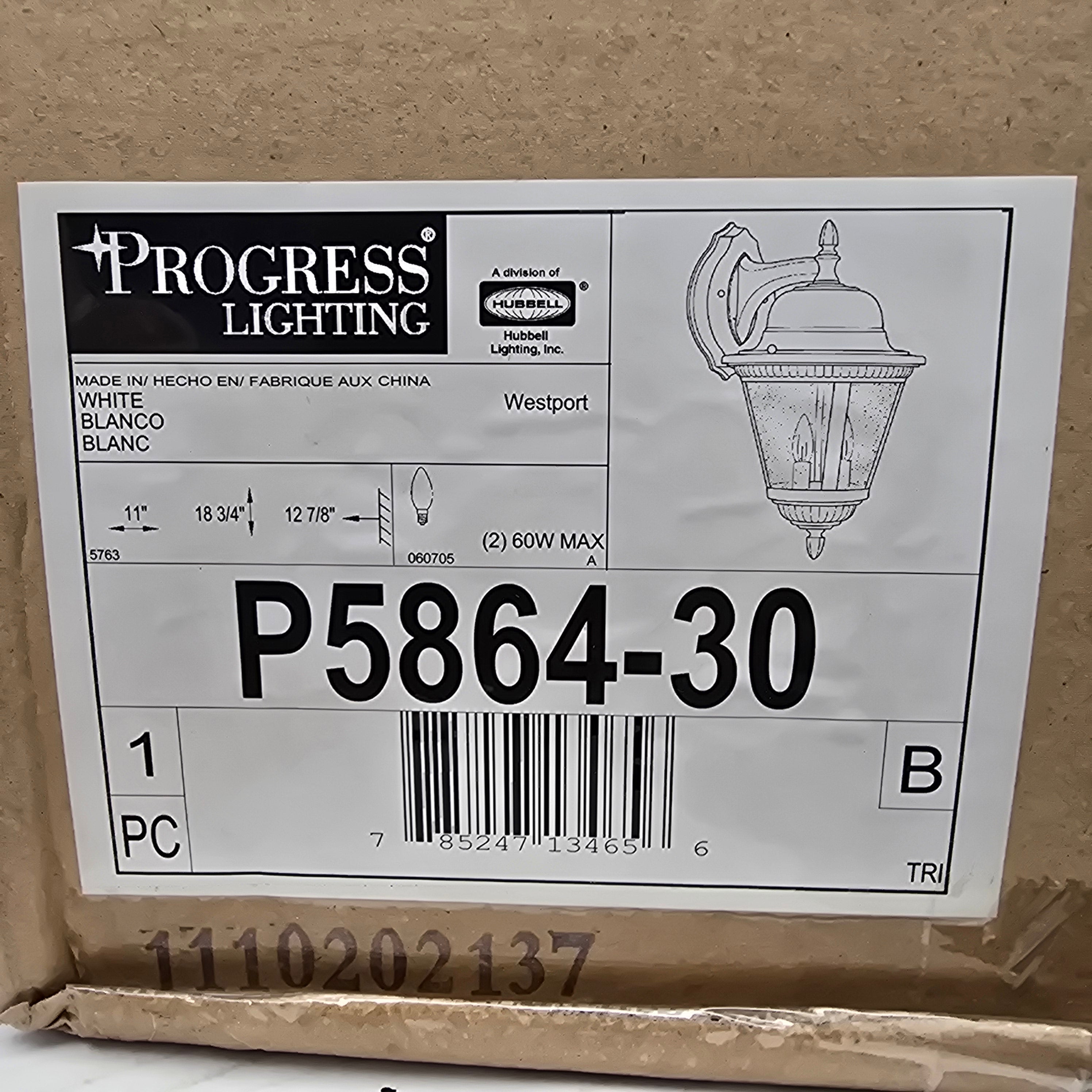 Progress Lighting - Westport White (P5864-30)