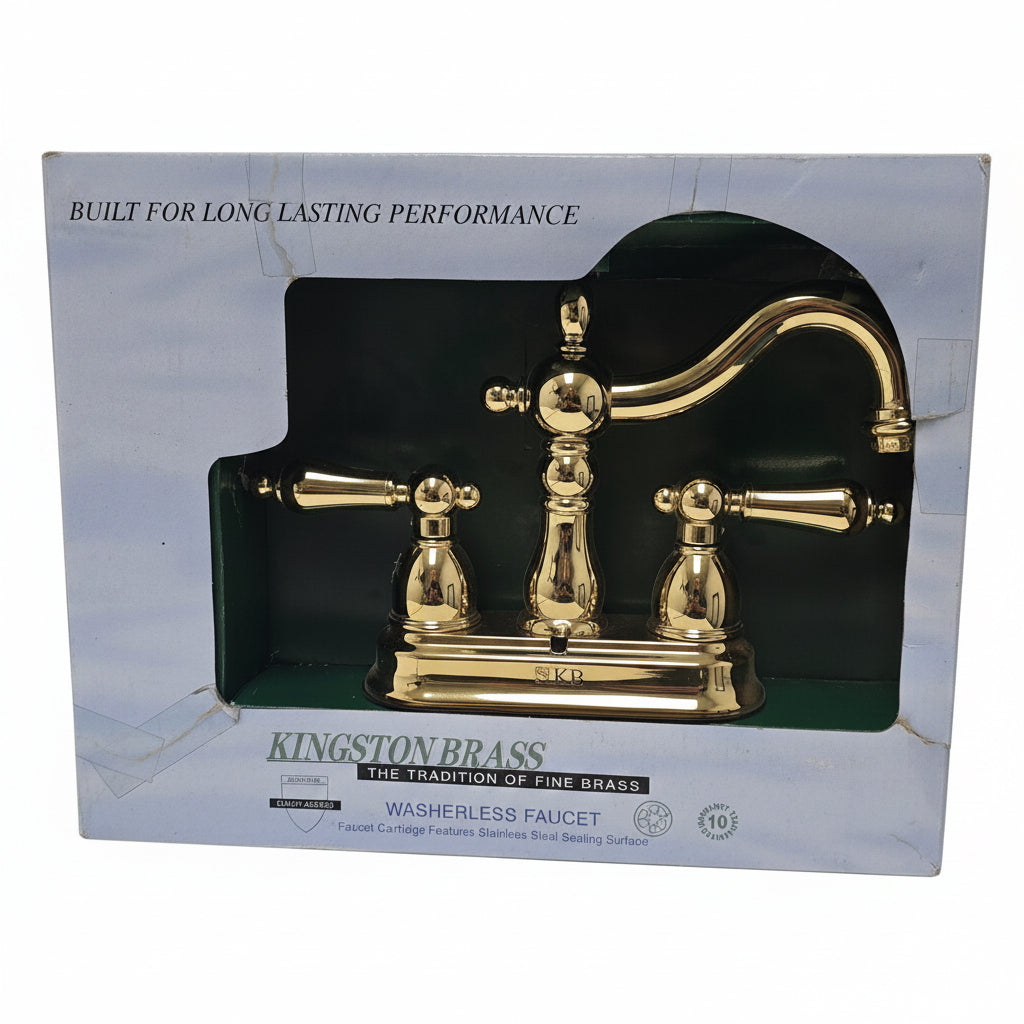 Kingston Brass New Orleans Dual Control 4" Lavatory Faucet (KB1602AL)