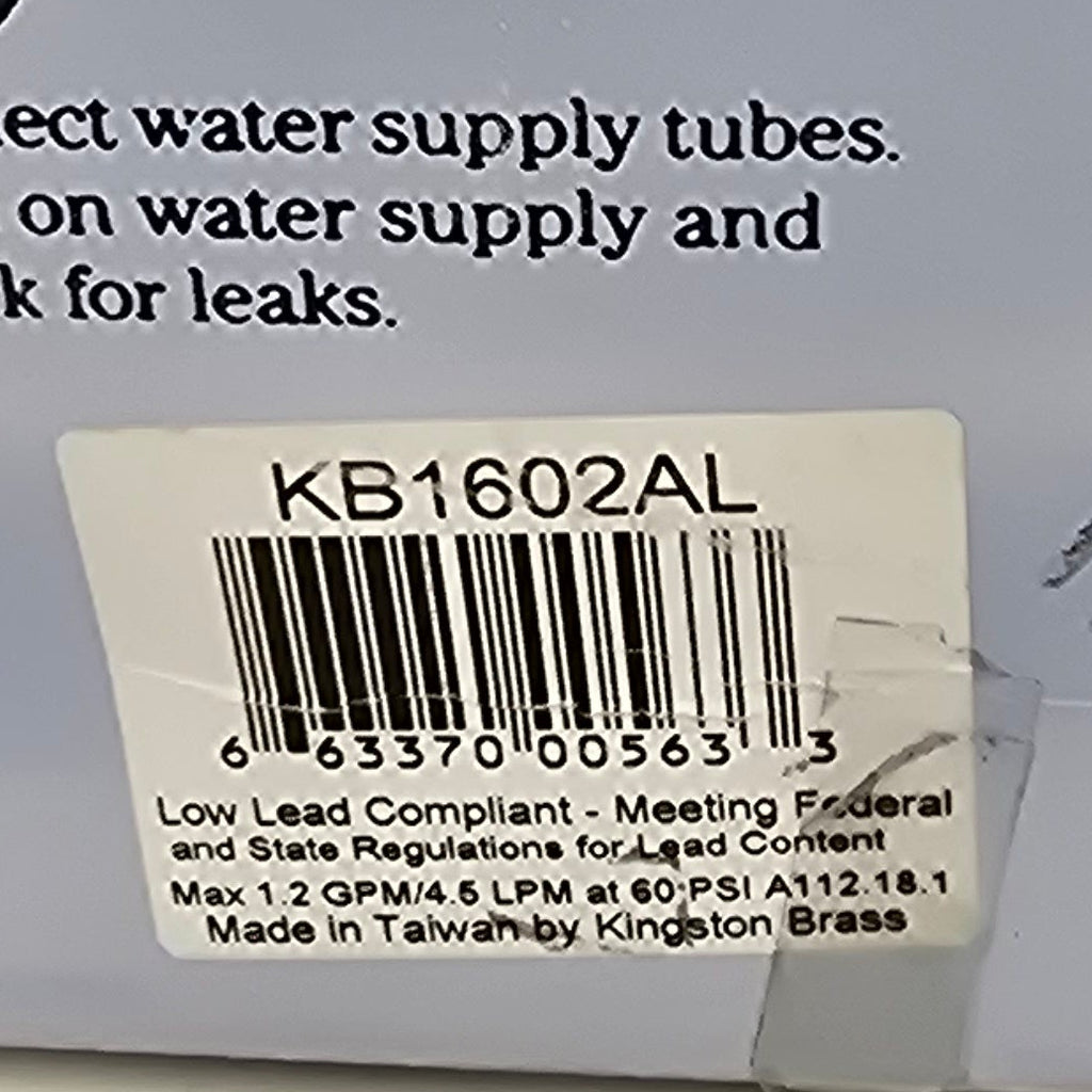 Kingston Brass New Orleans Dual Control 4" Lavatory Faucet (KB1602AL)