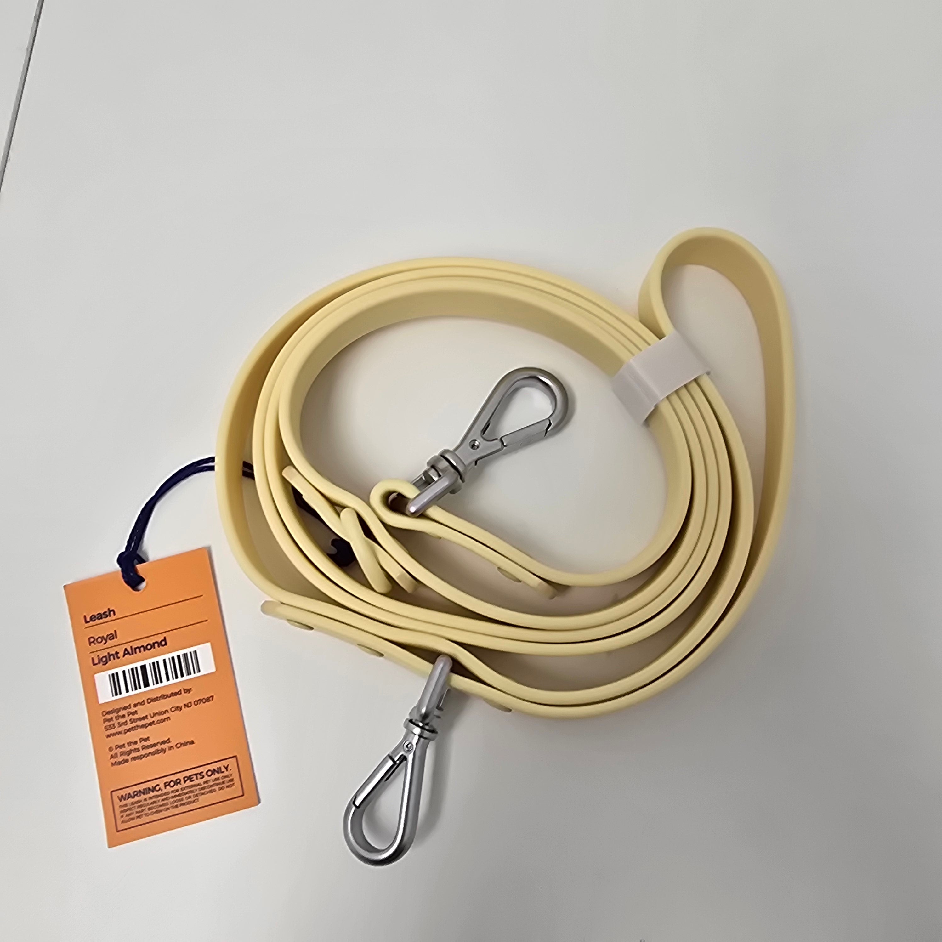 Silicone leash Pet the Pet brand for dogs and cats