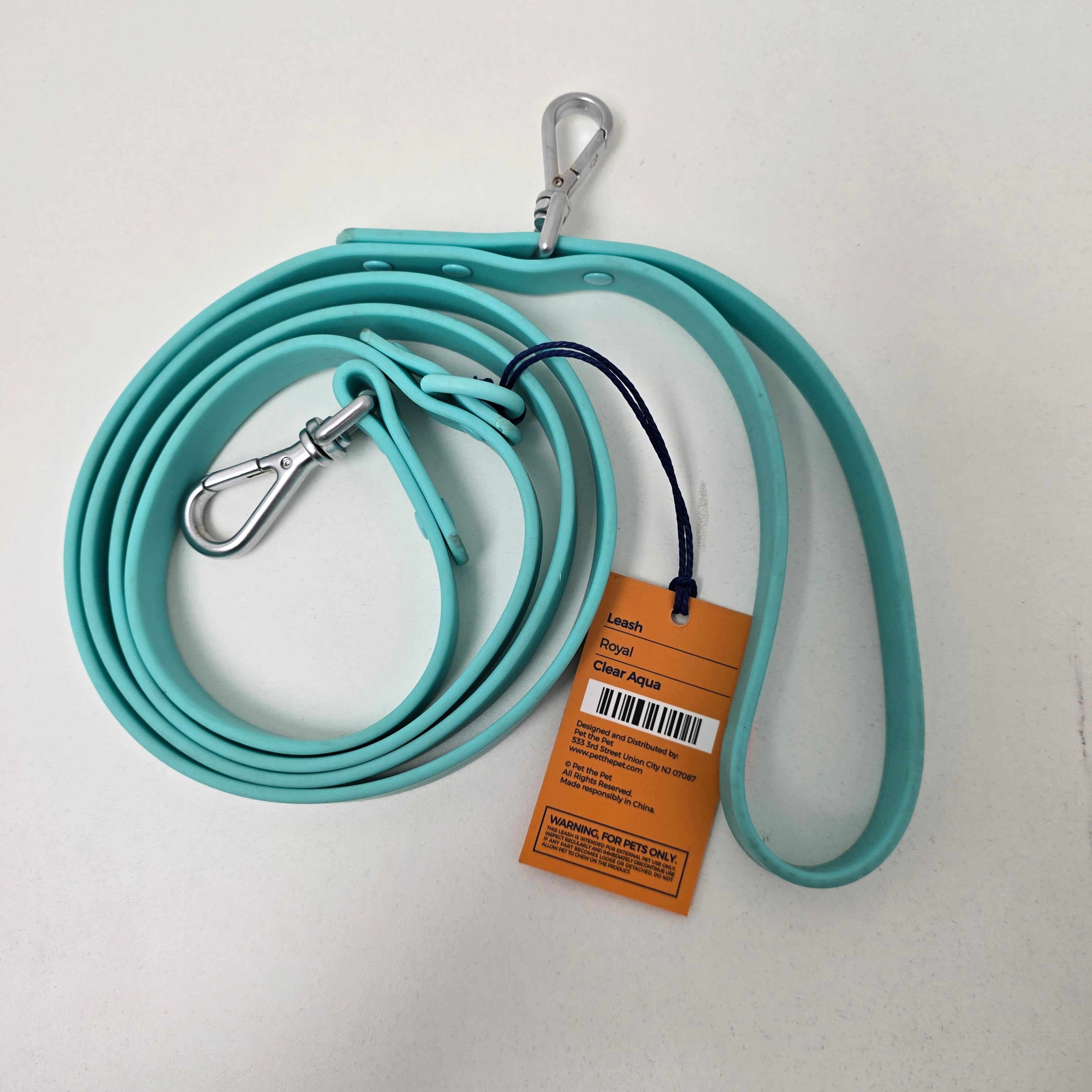 Silicone leash Pet the Pet brand for dogs and cats