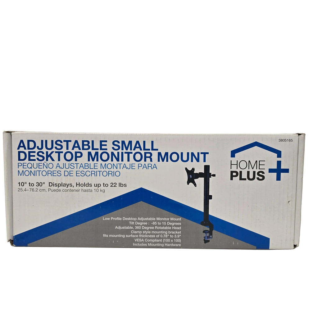 Home Plus Adjustable Small Desktop Monitor Mount (3805165)