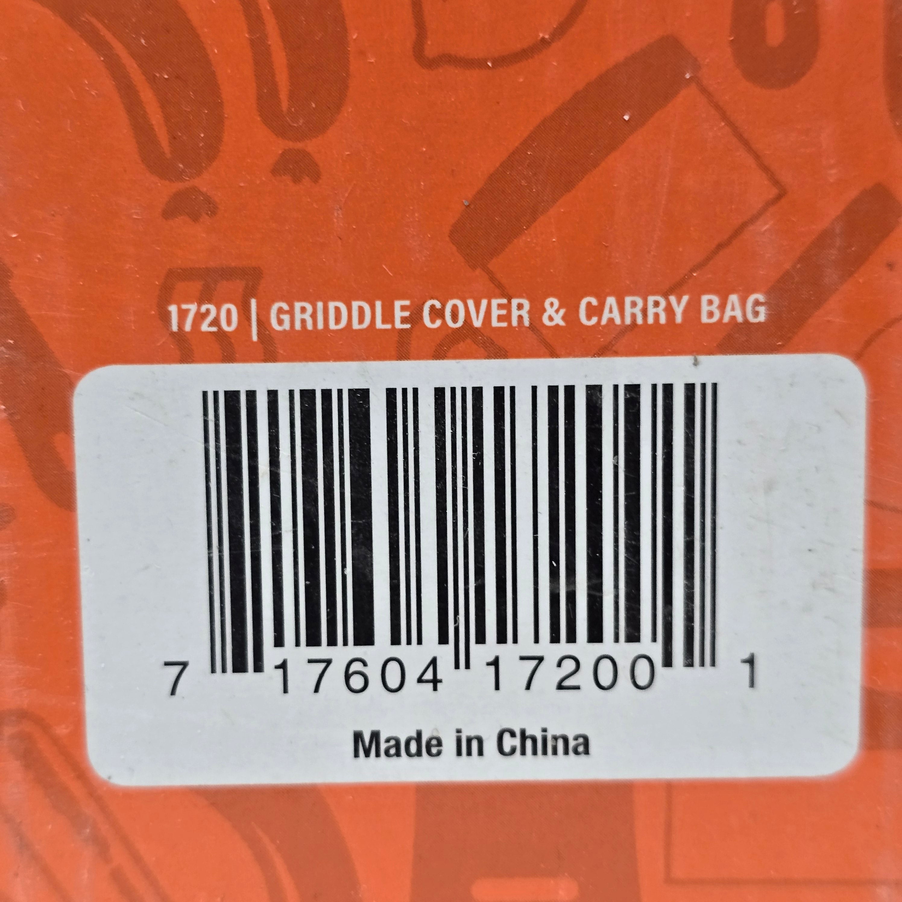 Blackstone 17" Griddle Cover & Carry Bag  (1720)