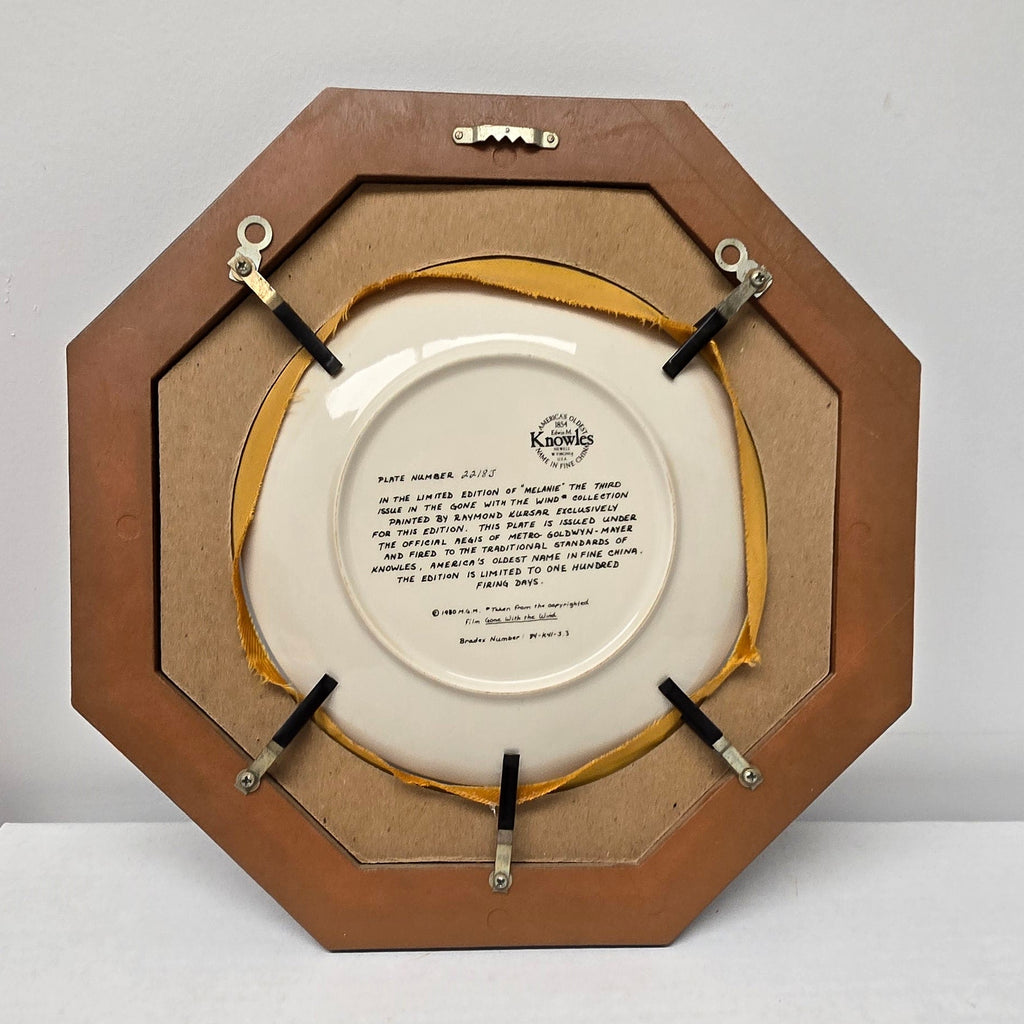 Edwin Knowles - Gone with the Wind - Melanie Plate