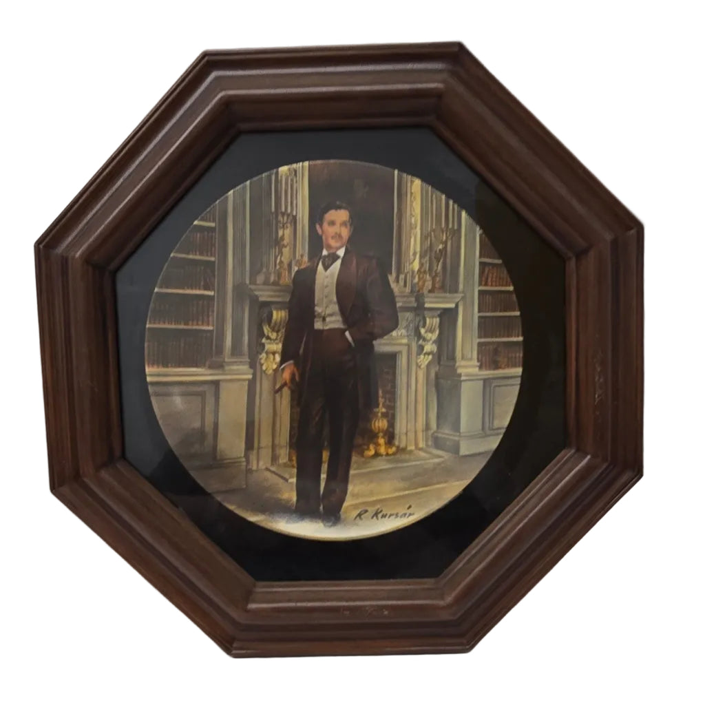 Edwin Knowles - Gone with the Wind - Rhett Butler Plate
