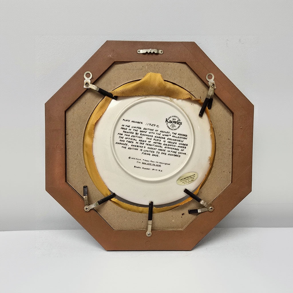 Edwin Knowles - Gone with the Wind - Ashley Plate