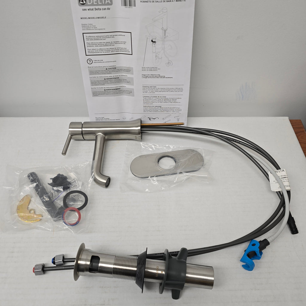 Delta Trinsic Single Handle Bathroom Faucet (559LF-SSMPU)