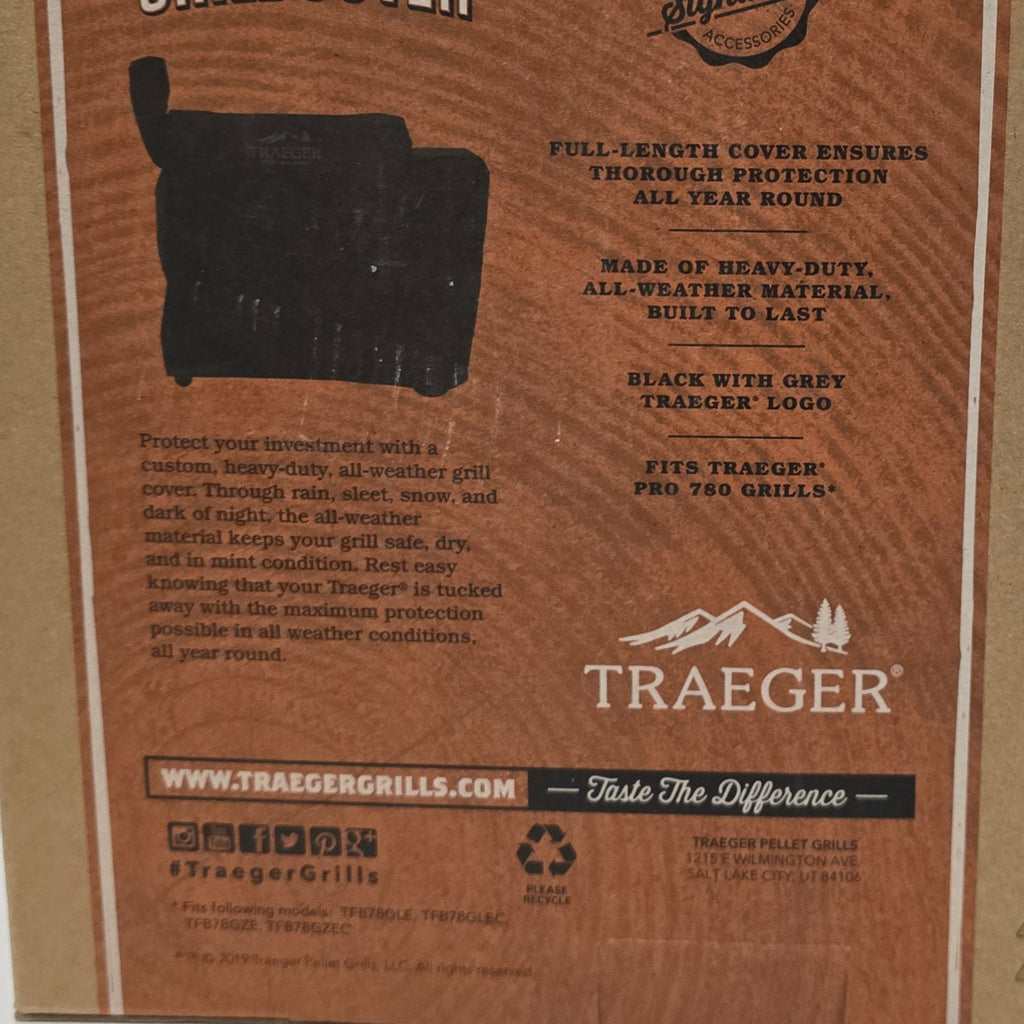 Traeger Pro 780 Full-Length Grill Cover (BAC504)