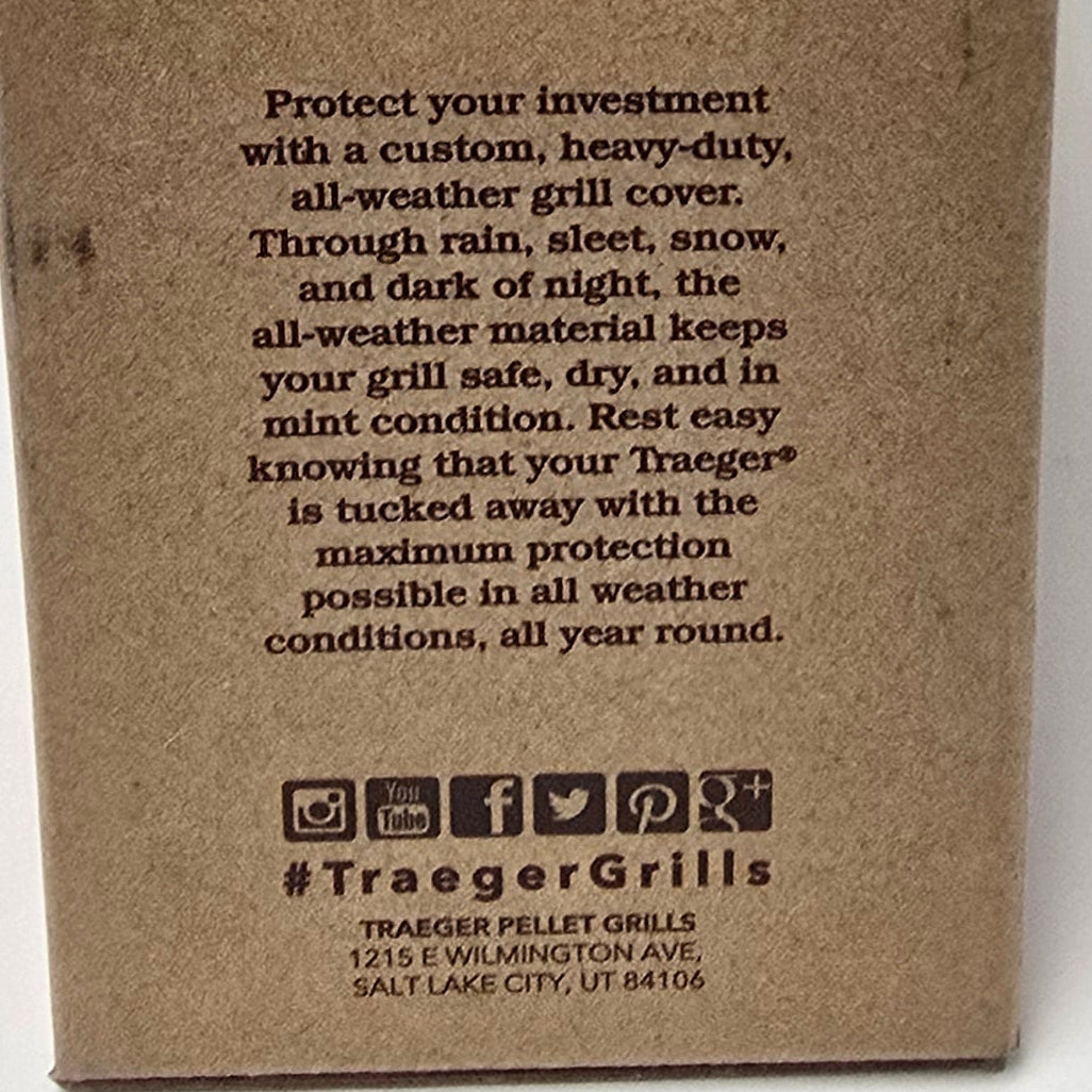 Traeger Pro 575/22 Full-Length Grill Cover (BAC503)