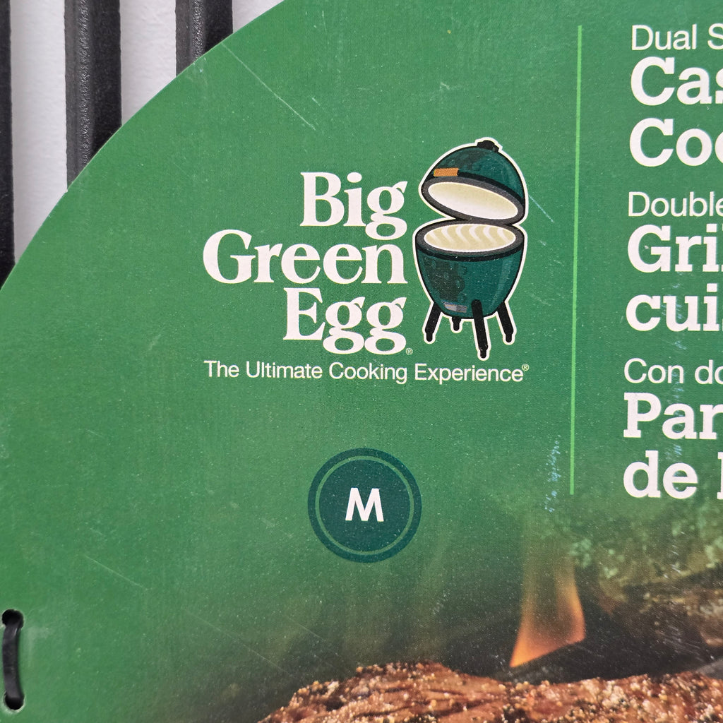Big Green Egg Dual Sided Cast Iron Cooking Grid Medium (126405)