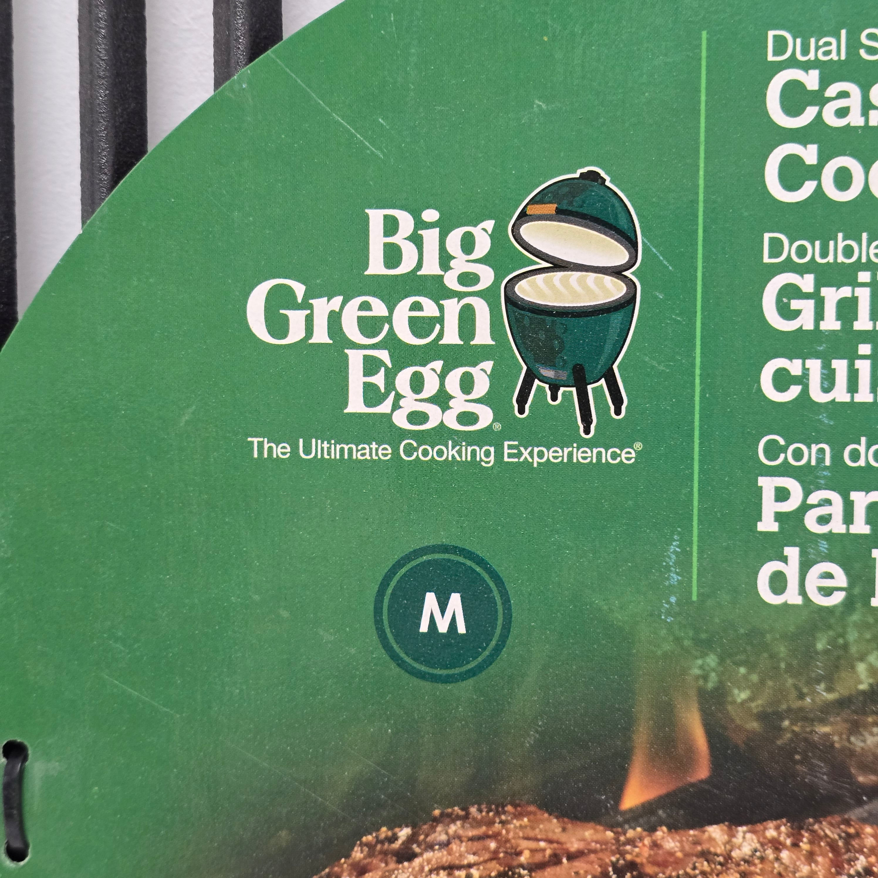 Big Green Egg Dual Sided Cast Iron Cooking Grid Medium (126405)
