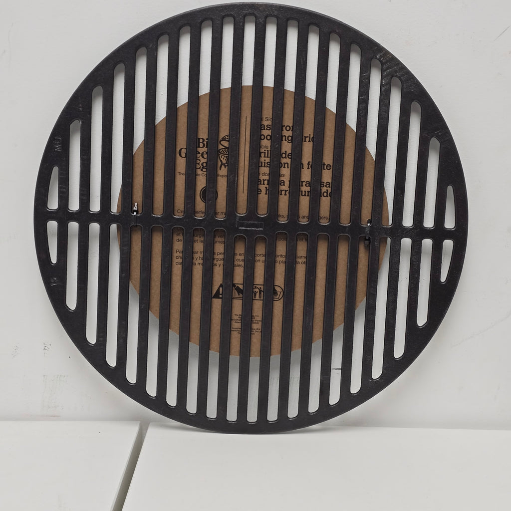 Big Green Egg Dual Sided Cast Iron Cooking Grid Medium (126405)