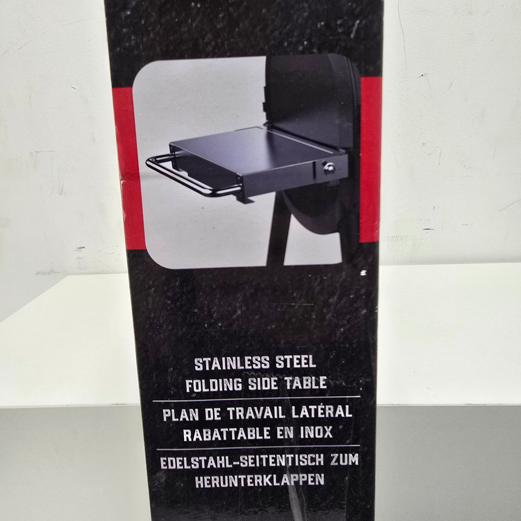 Weber SmokeFire stainless Steel Folding Side Table (7001)
