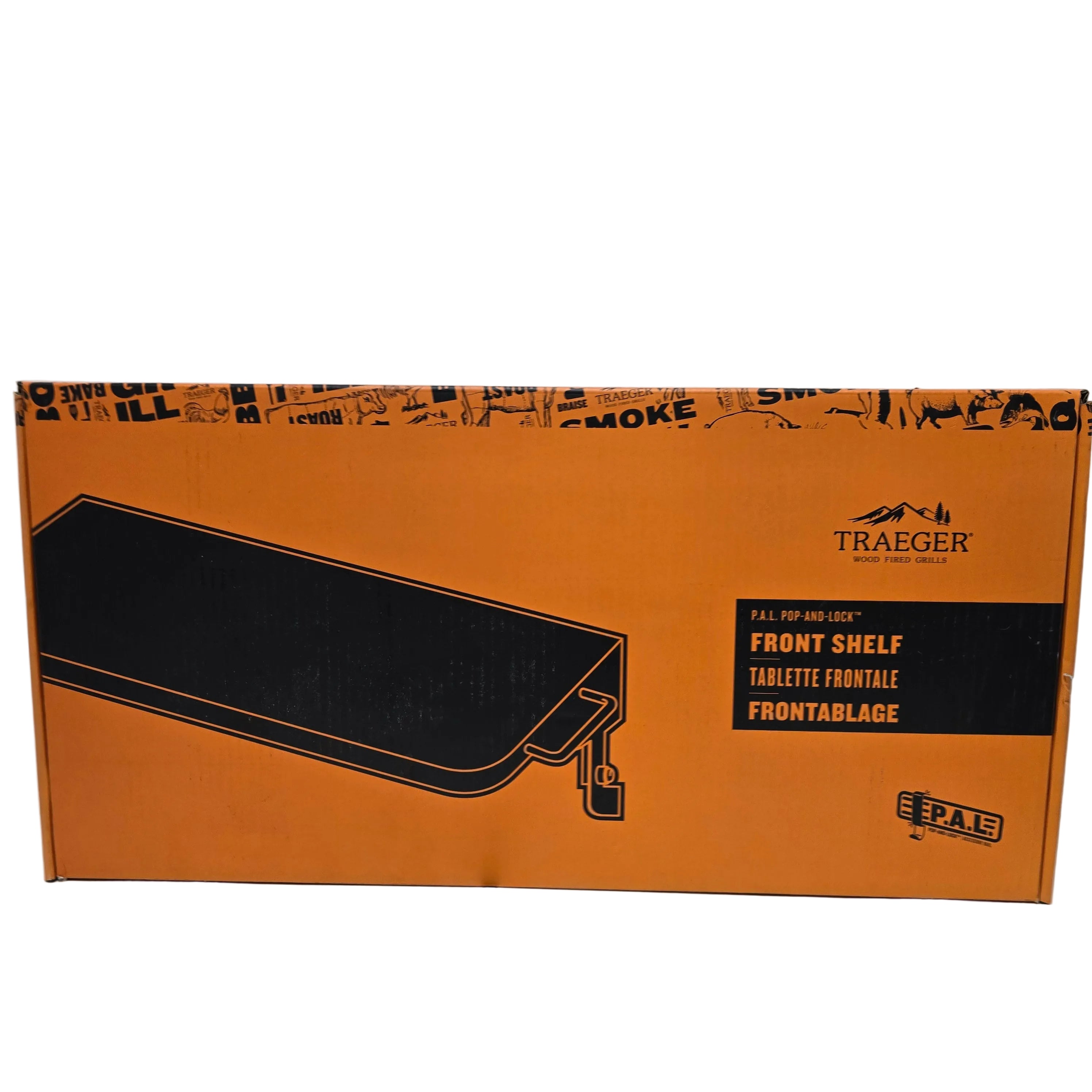 Traeger P.A..L Pop_And_Lock Front Shelf BAC604