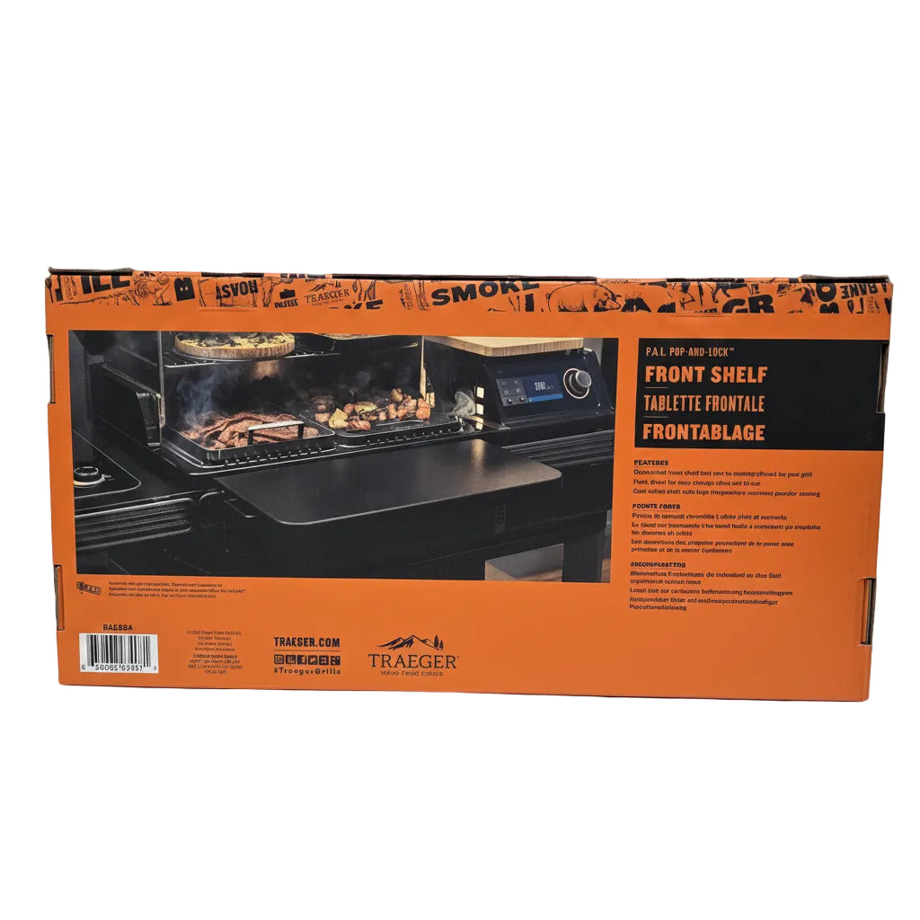 Traeger P.A..L Pop_And_Lock Front Shelf BAC604