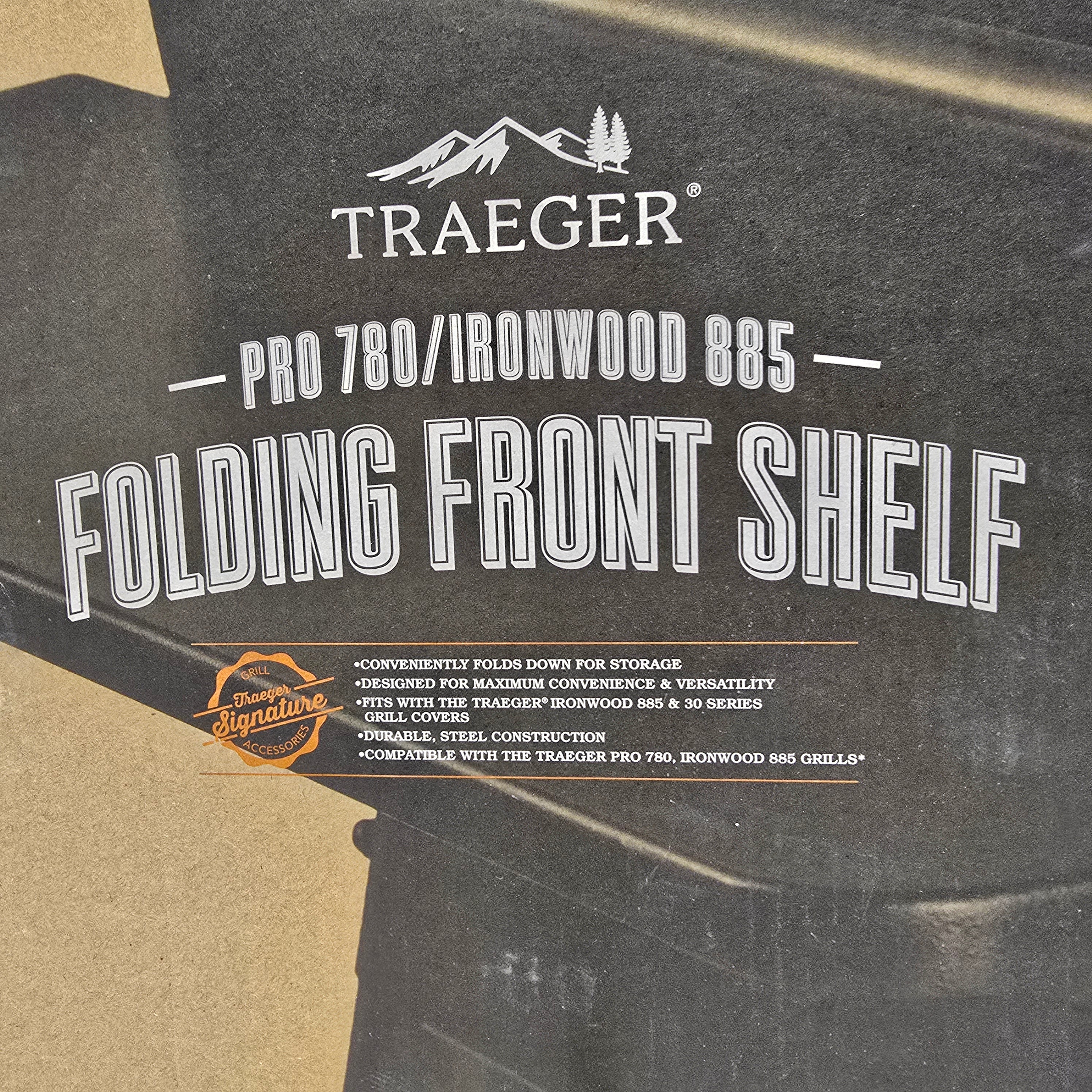 Traeger Pro 780/ Ironwood 885 Front Folding Shelf BAC442