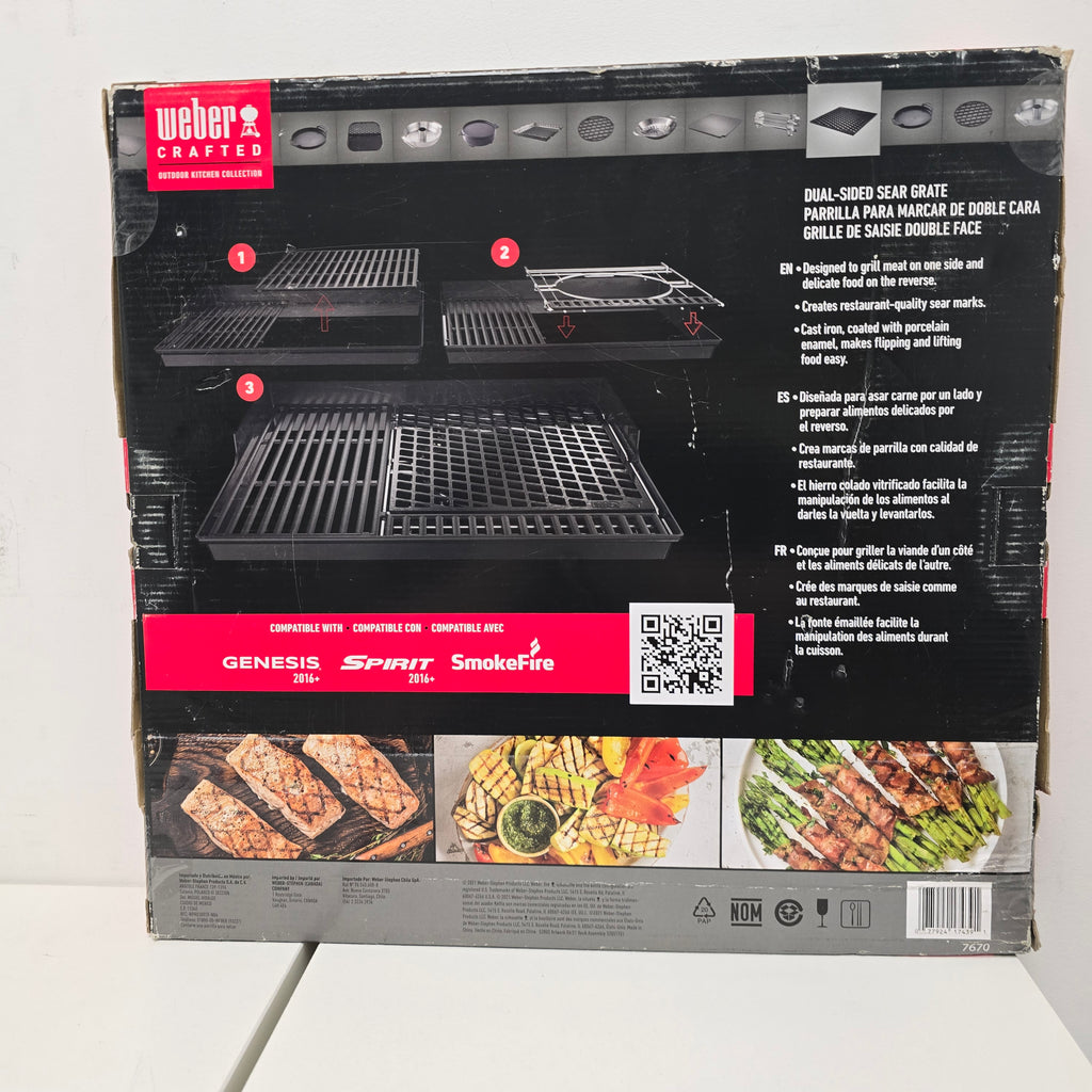 Weber Double Sided Sear Grates (7670)