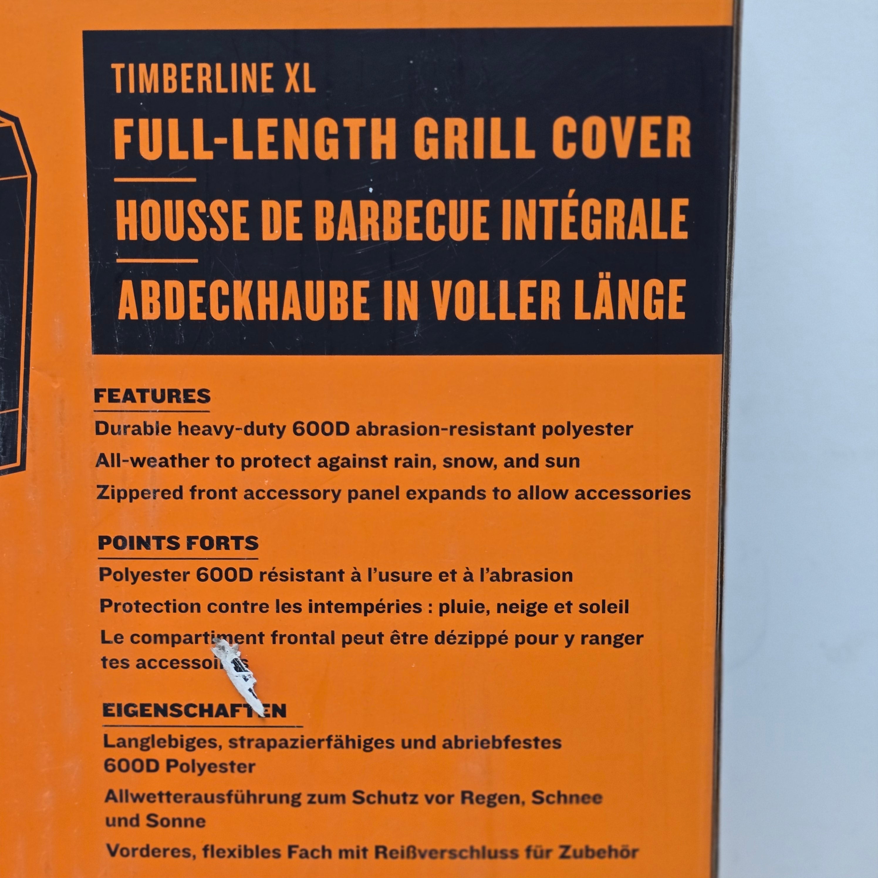 Traeger Timberline Xl Full-Length Grill Cover (BAC603)