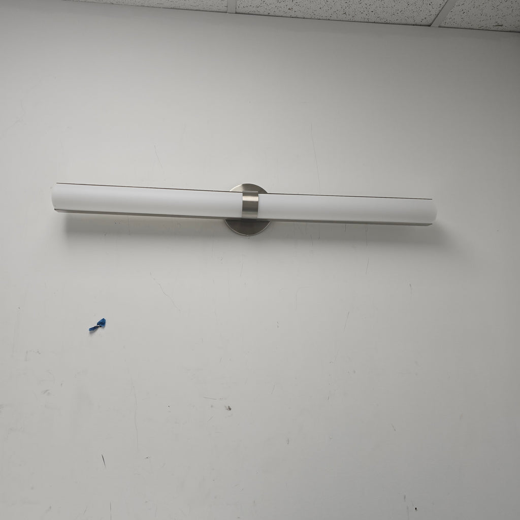 Satco Nuvo Bond LED 6 inch Brushed Nickel Vanity Light Wall Light  62-734