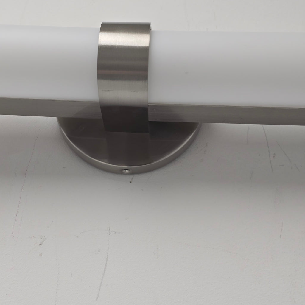 Satco Nuvo Bond LED 6 inch Brushed Nickel Vanity Light Wall Light  62-734