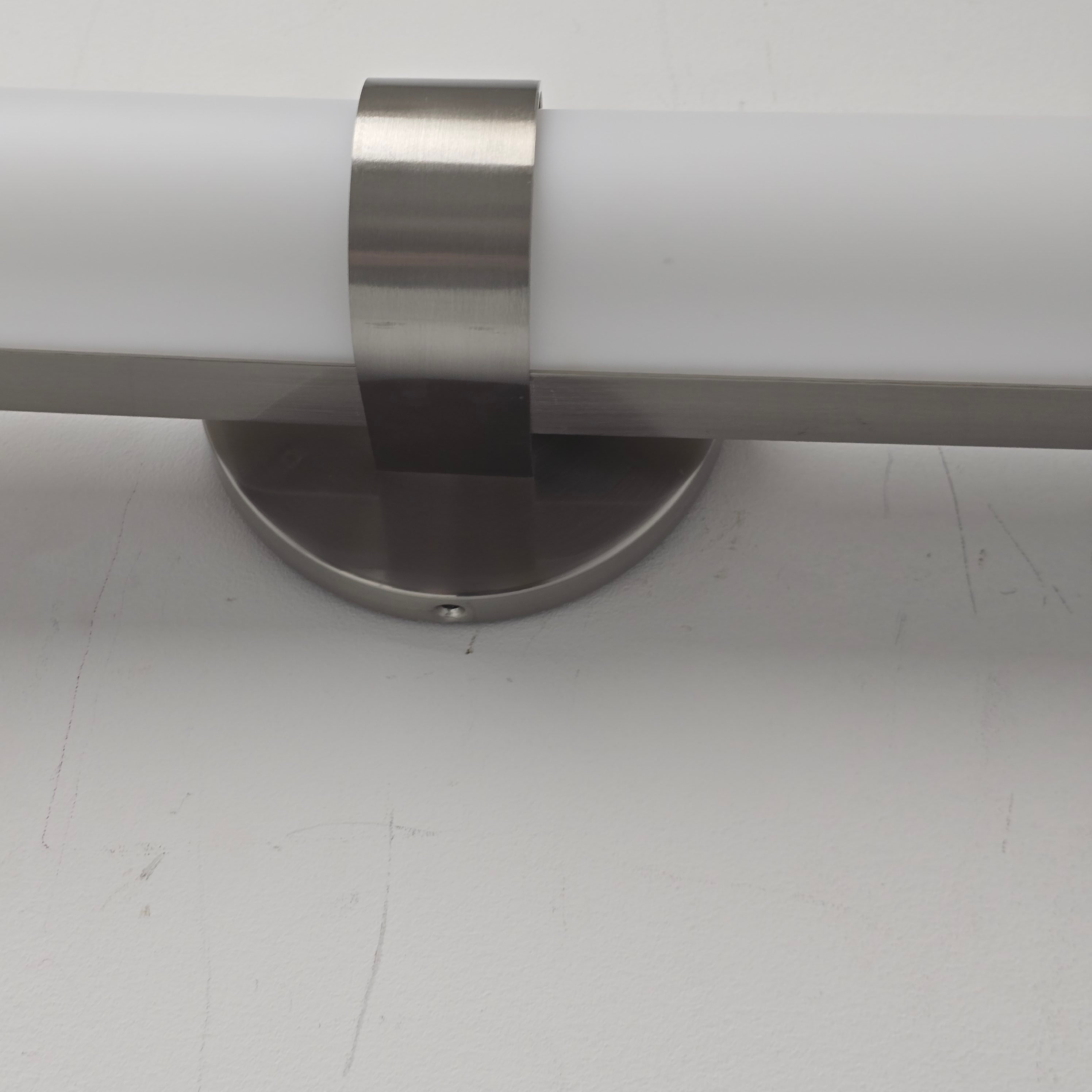 Satco Nuvo Bond LED 6 inch Brushed Nickel Vanity Light Wall Light  62-734