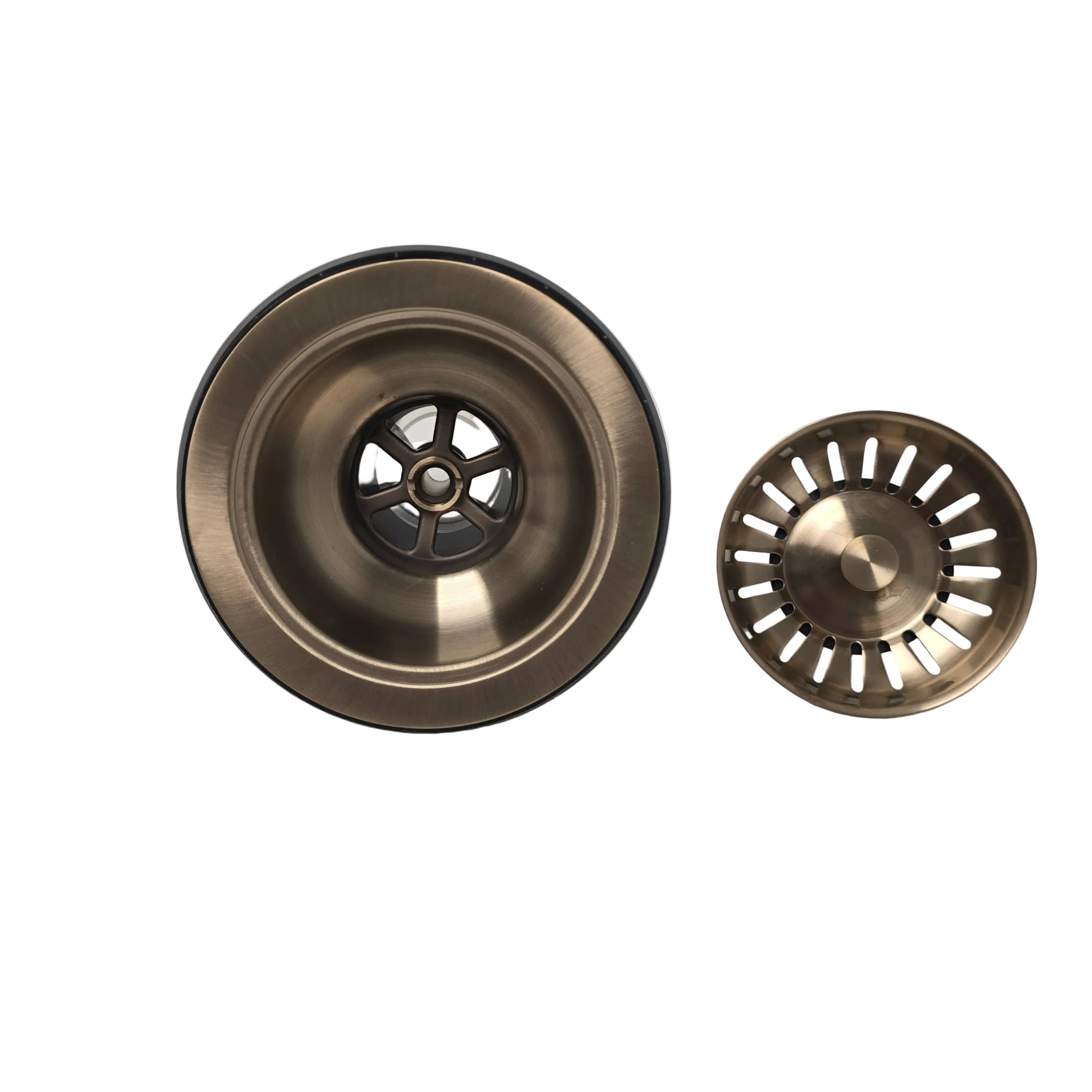 Delta Kitchen Sink Flange and Strainer in Champagne Bronze (72010-CZ)
