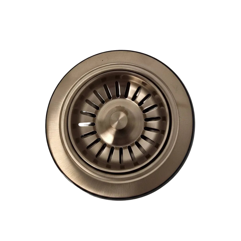 Delta Kitchen Sink Flange and Strainer in Champagne Bronze (72010-CZ)