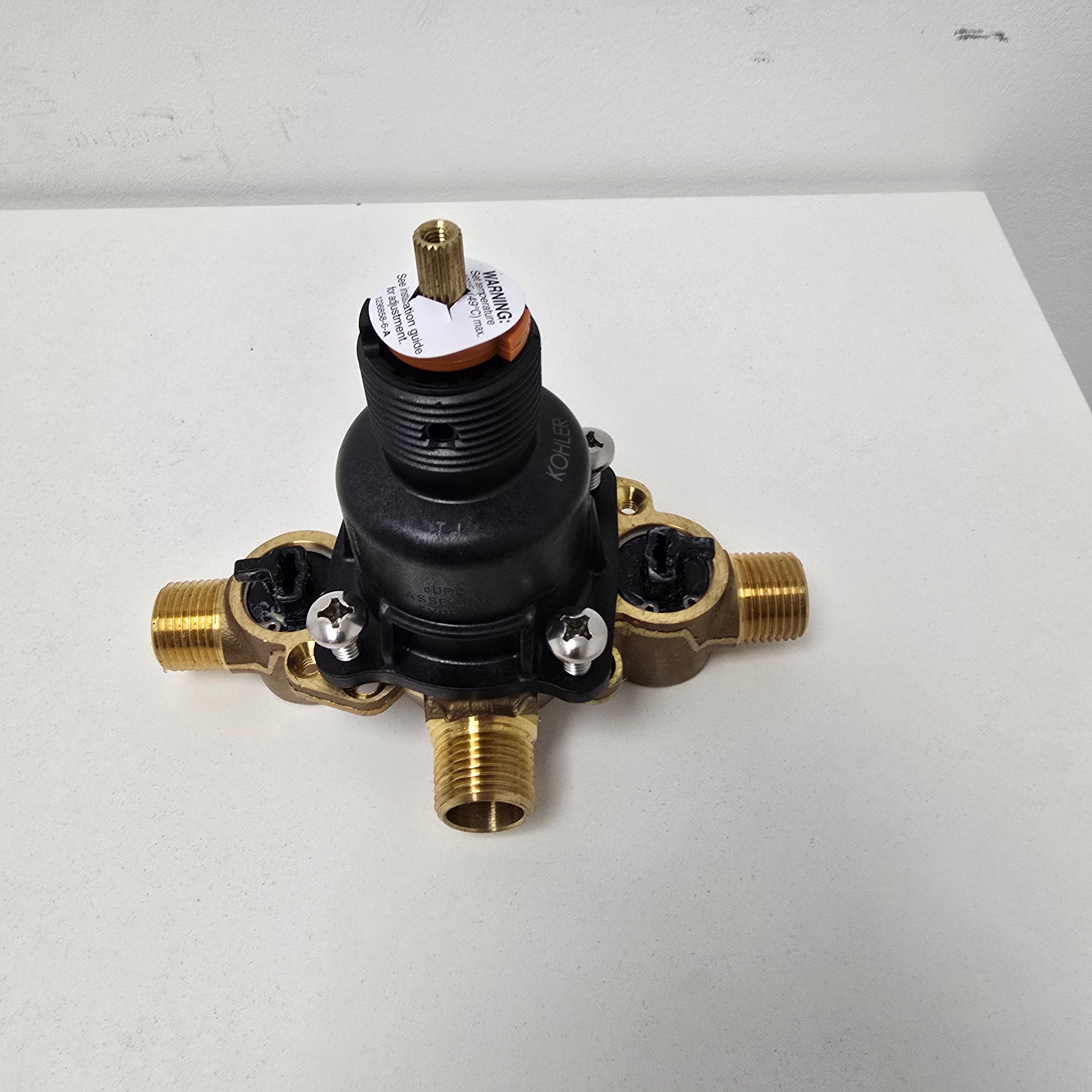 Kolher Pressure-balancing valve body & cartridge kit w/ service stops  K-8304-KS-NA