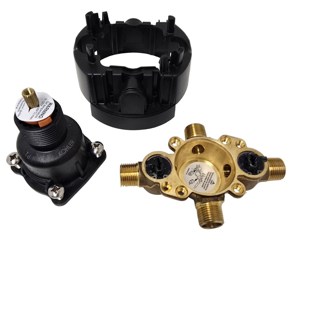 Kolher Pressure-balancing valve body & cartridge kit w/ service stops  K-8304-KS-NA