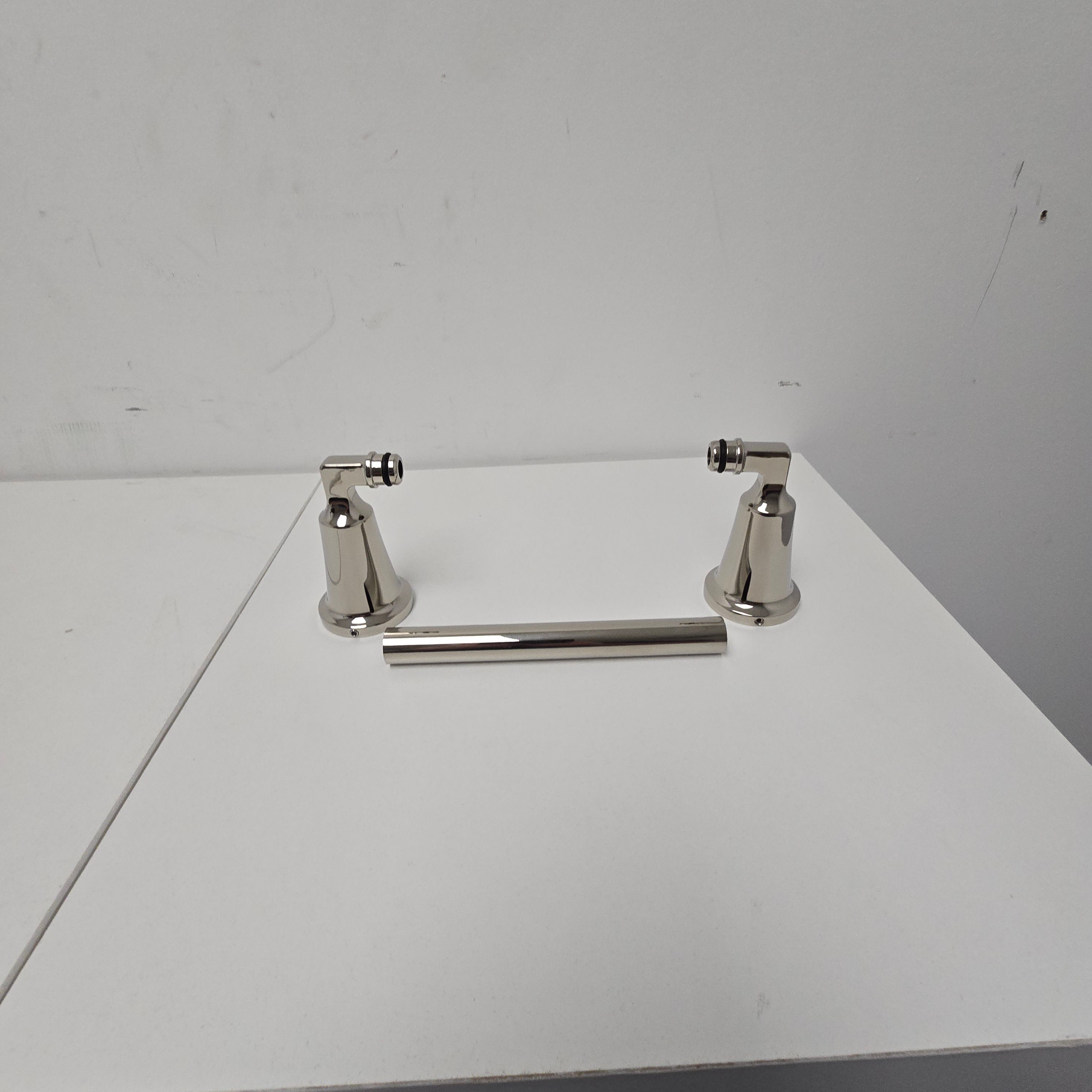 Delta Bowery 8 inch towel Bar Polished Nickel 74808-pn
