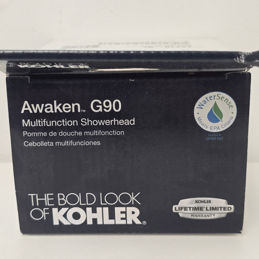 Kohler Awaken G90 Multifunction Showerhead Black (72418-BL)