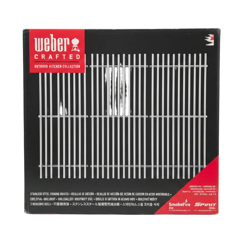 WEBER CRAFTED Stainless Steel Cooking Grates (7860)