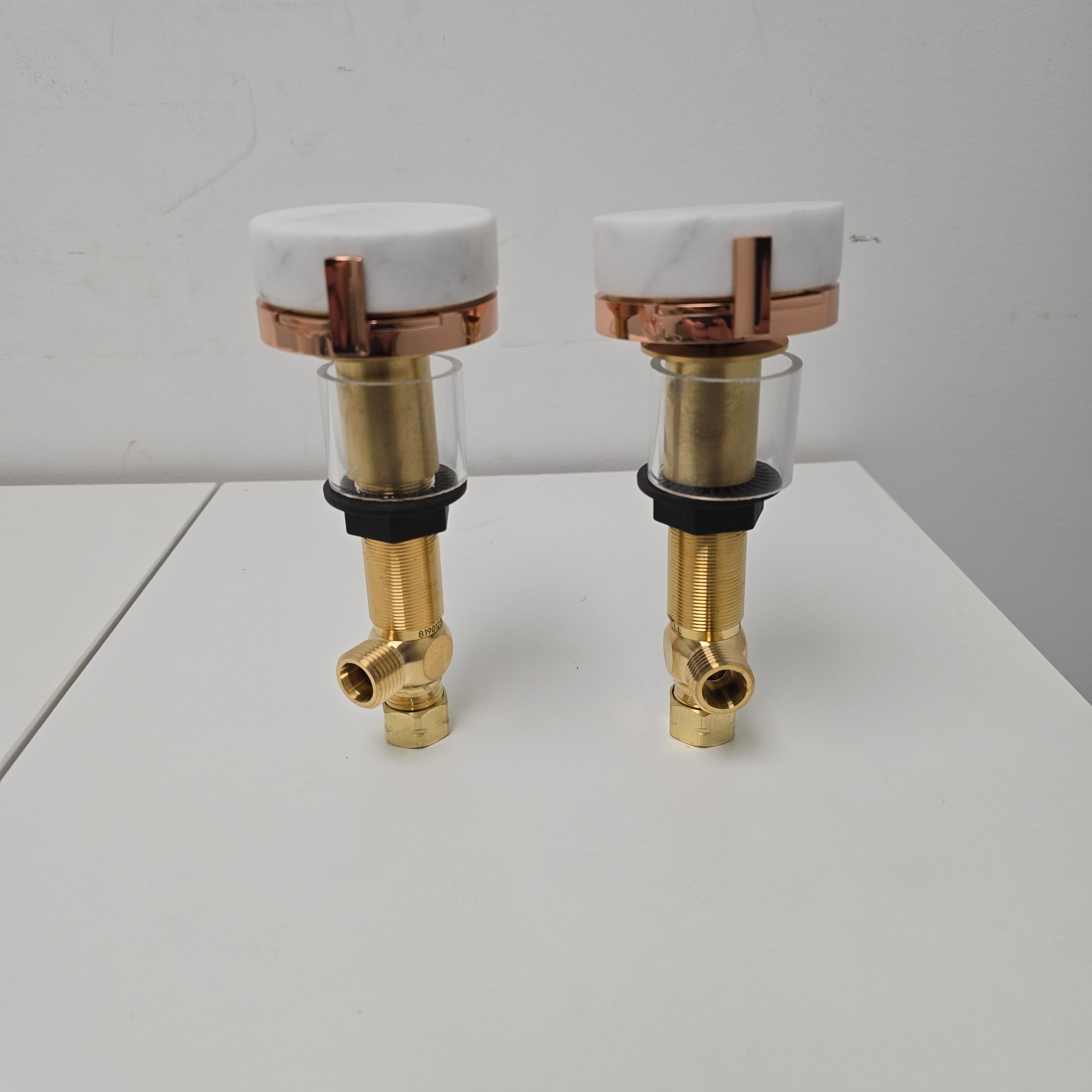 Watermark Elements Bathroom Faucet Polished Copper 21-2-E2CA-APB/APB