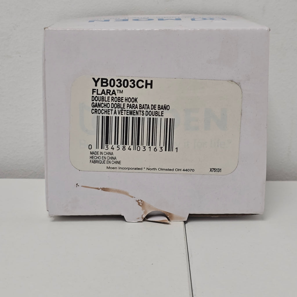 Moen Flara Double Robe Hook YB0303CH