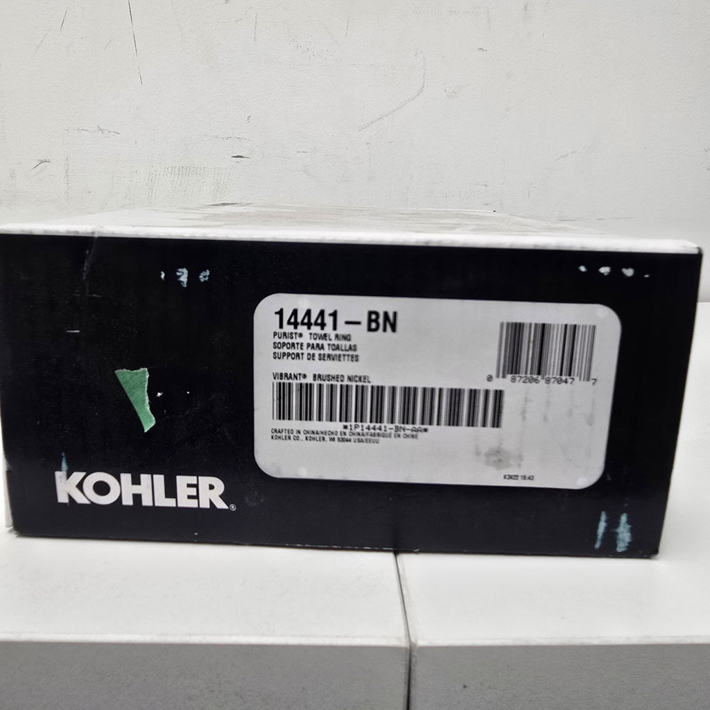 Kohler Purist Towel Ring (K-14441-BN)