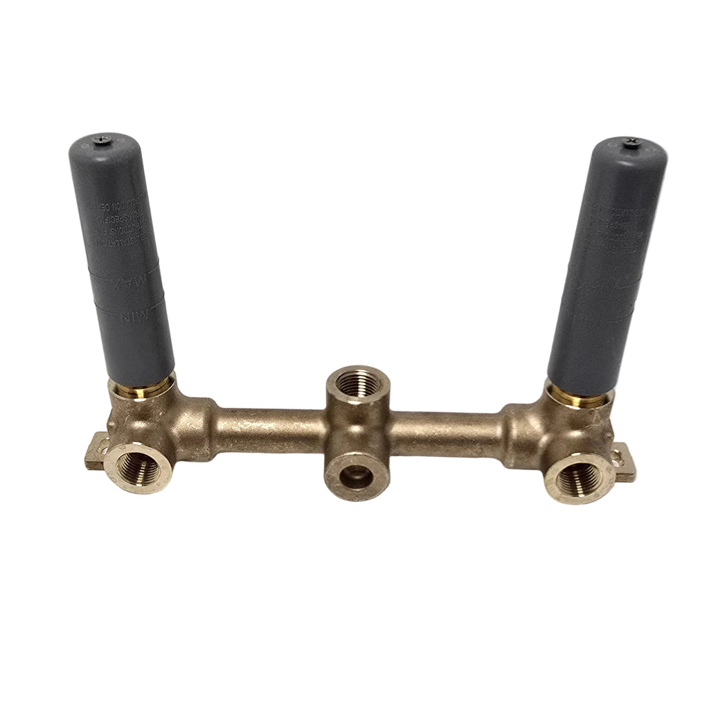 Watermark Two-Handle Center Spout Wall Mounted Lavatory Valve (SS-THV2.26)