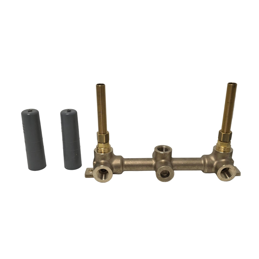 Watermark Two-Handle Center Spout Wall Mounted Lavatory Valve (SS-THV2.26)