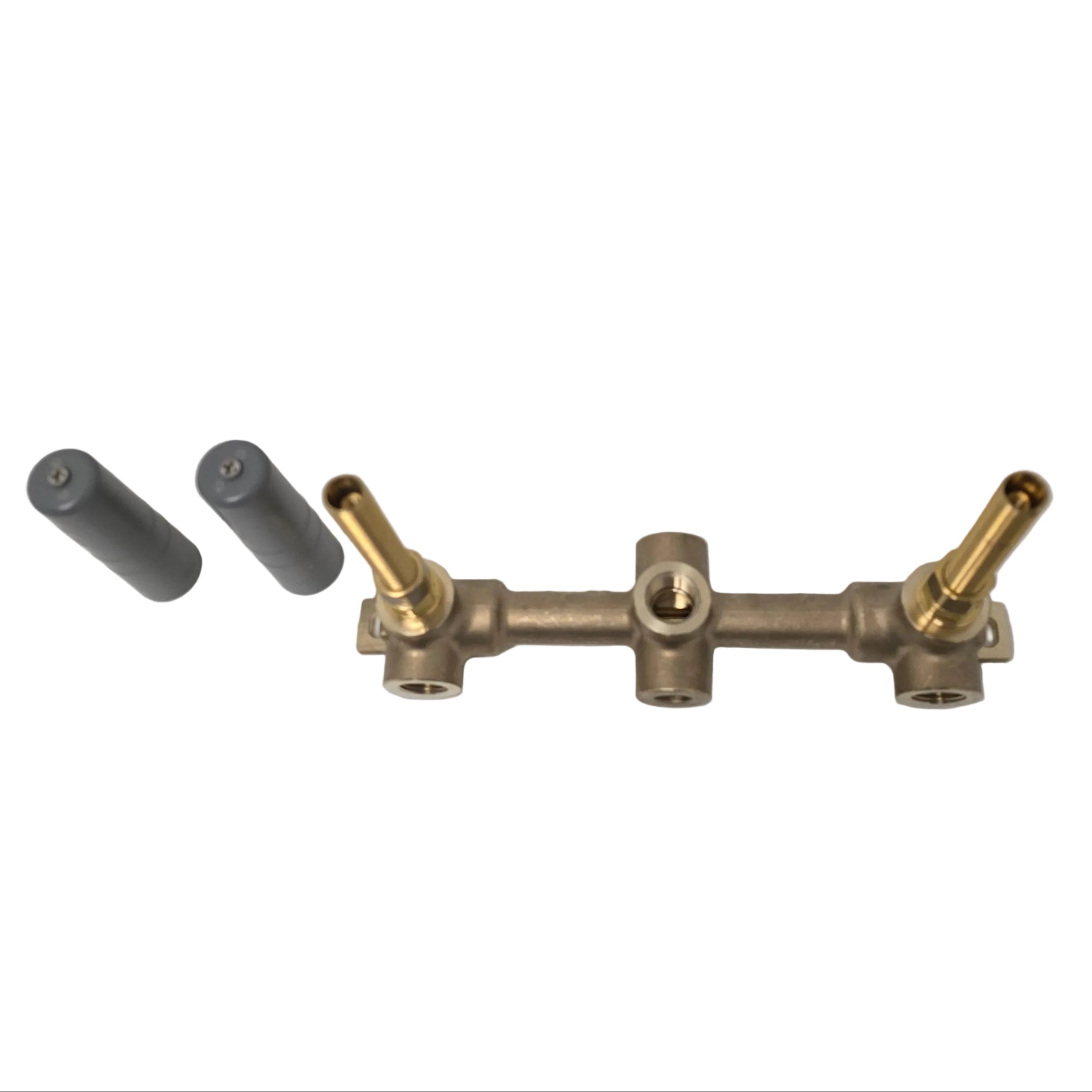 Watermark Two-Handle Center Spout Wall Mounted Lavatory Valve (SS-THV2.26)