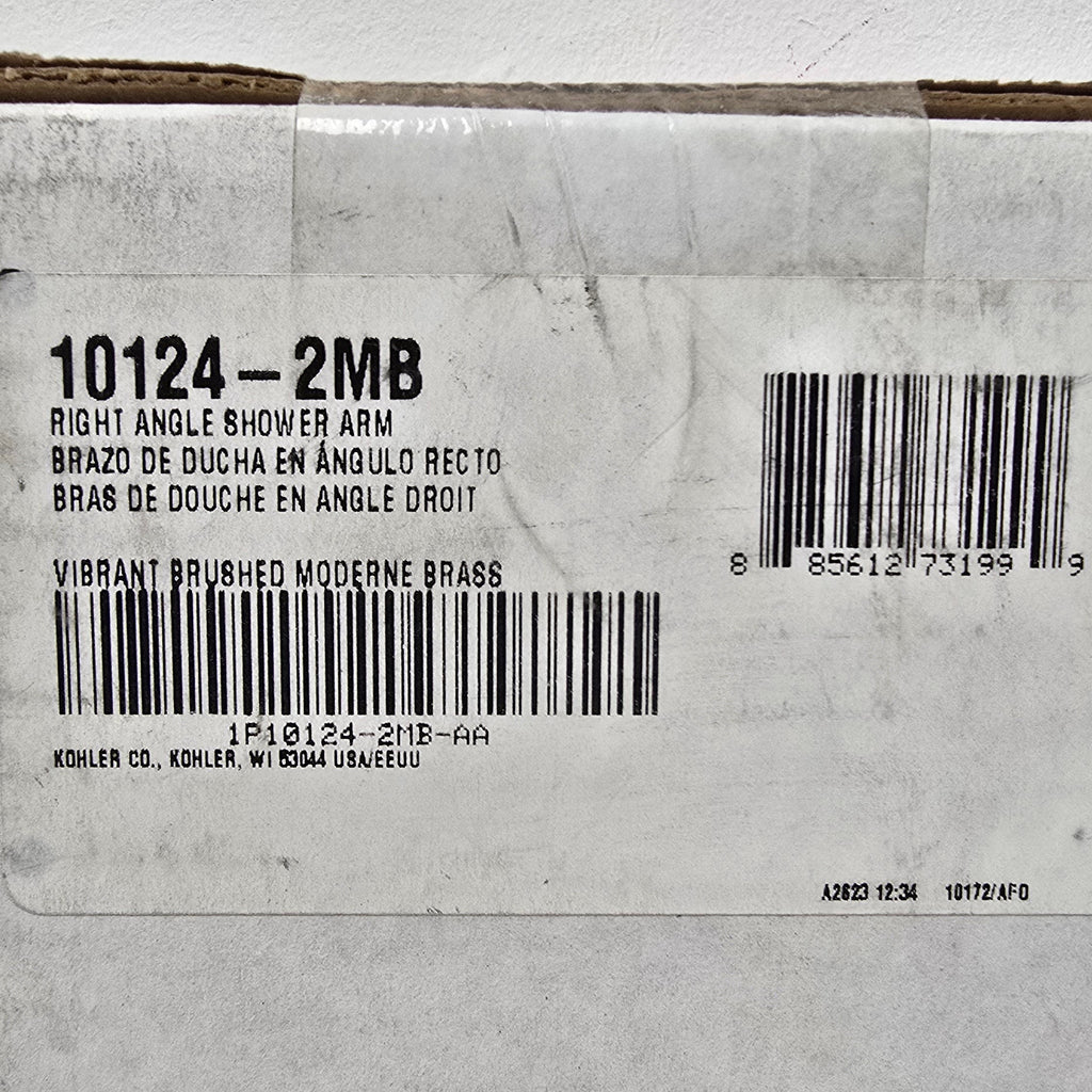 Kohler Wall-mount rainhead arm and flange K-10124