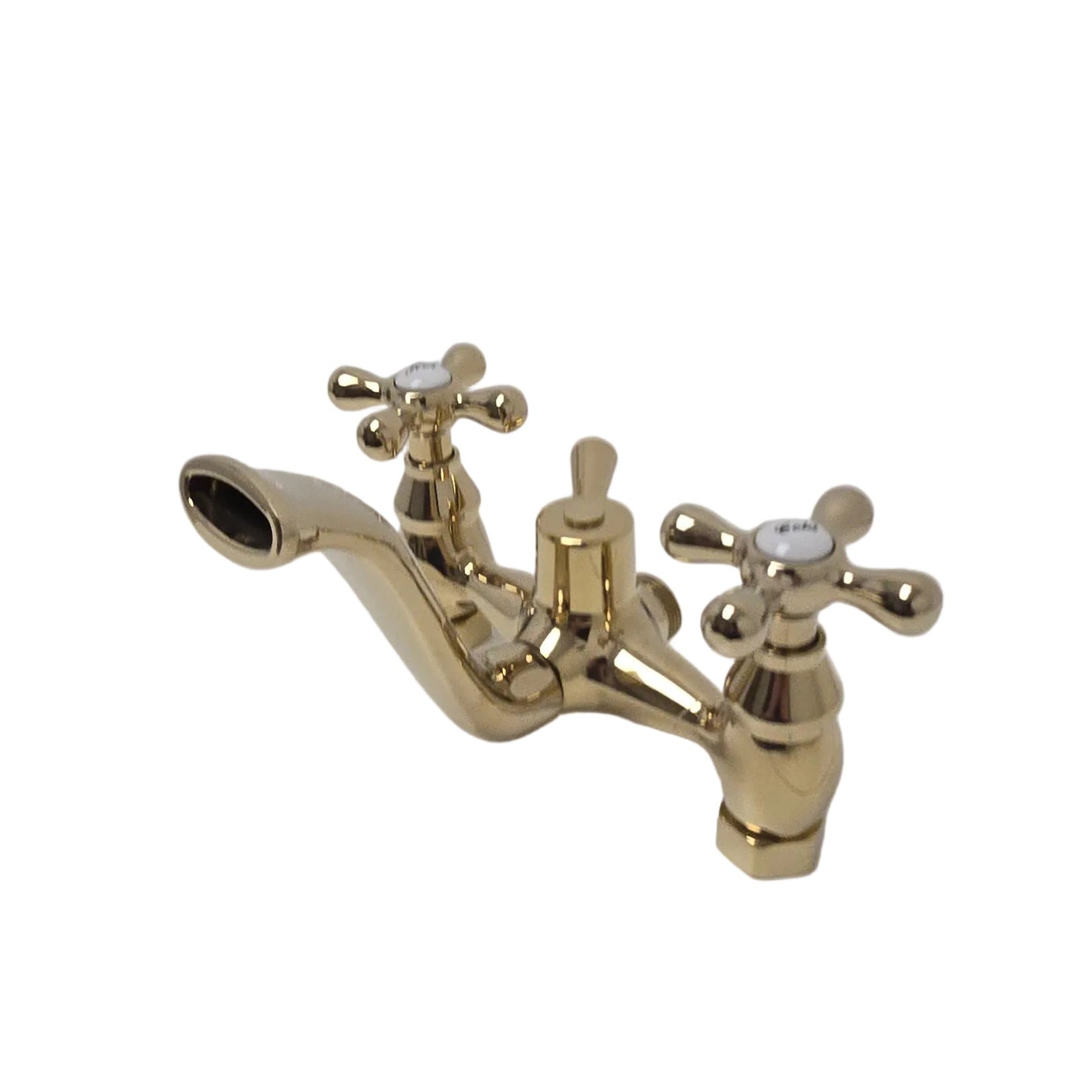 Rohl Kingston Collection Clawfoot Tub Faucet with Hand Shower (KS266PB)