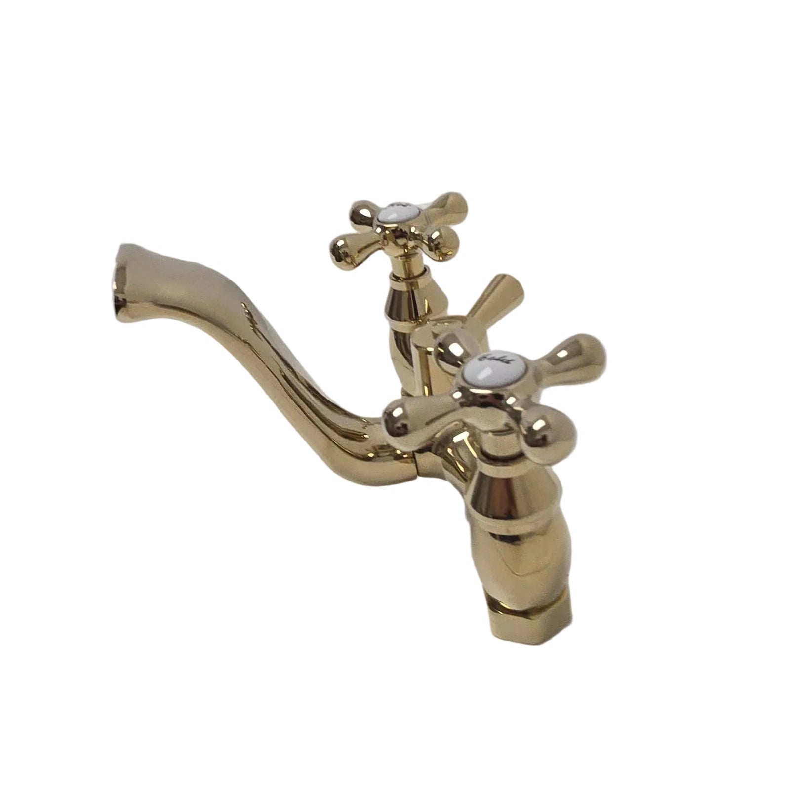 Rohl Kingston Collection Clawfoot Tub Faucet with Hand Shower (KS266PB)