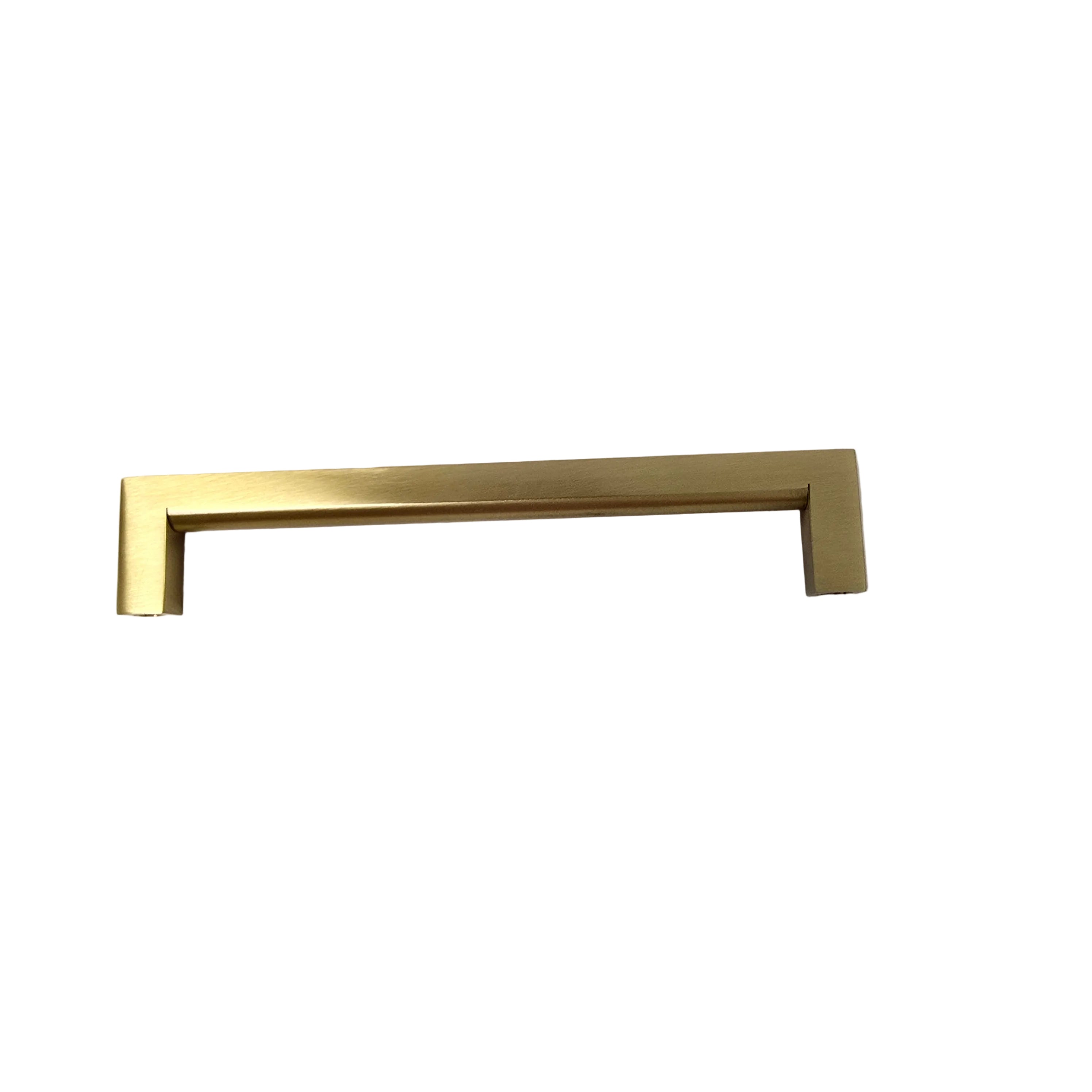 Schoolhouse Edgecliff Pull 6" in Natural Brass (104003)