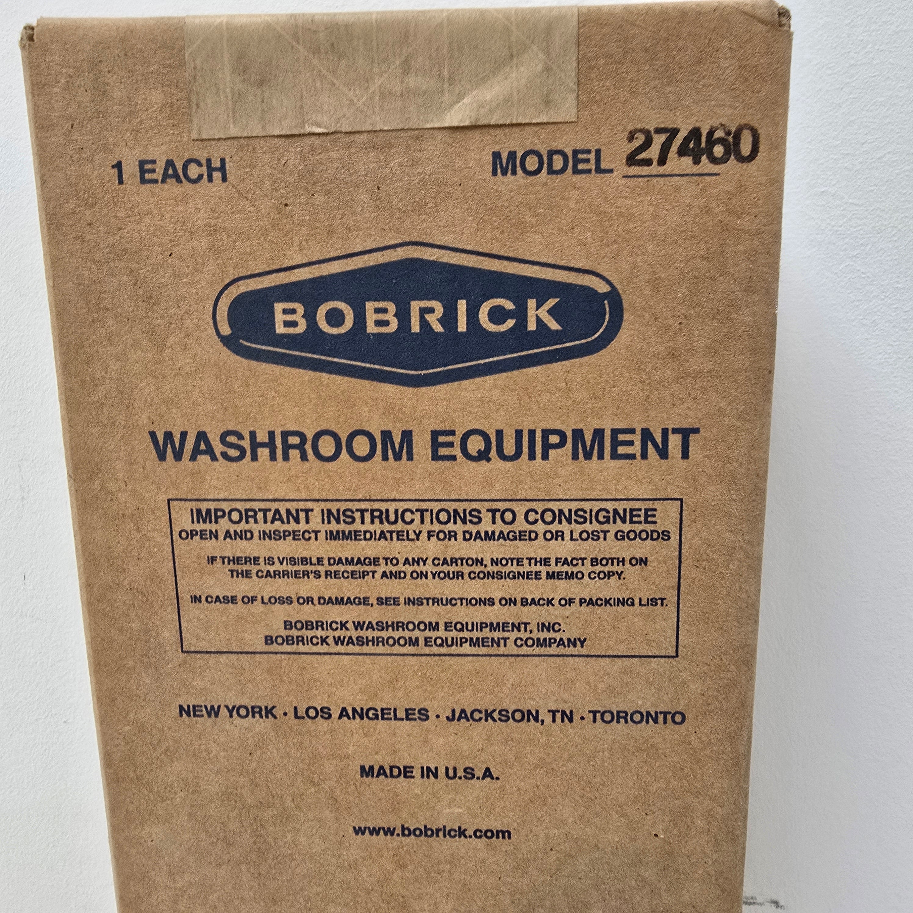 Bobrick Commercial Double Roll Toilet Paper Dispenser (B-27460)