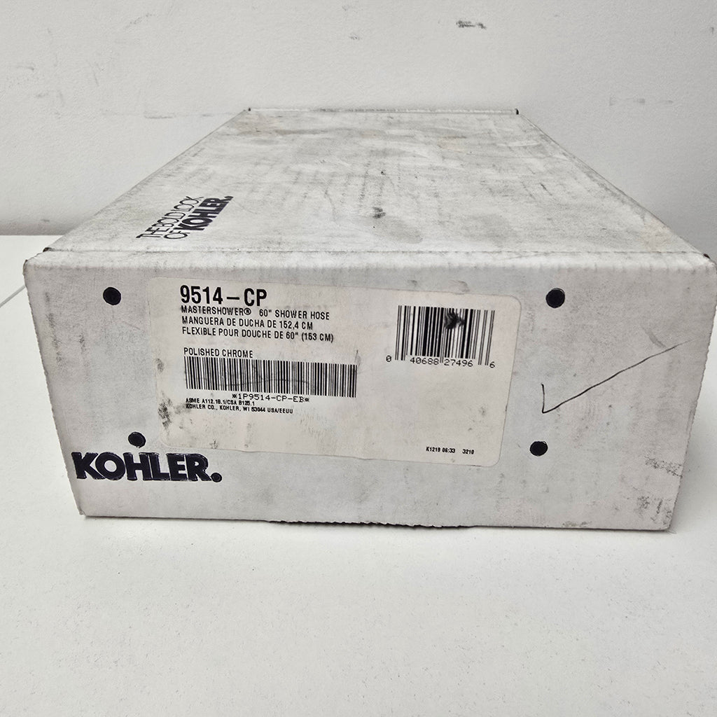 Kohler MasterShower 60" metal shower hose  (K-9514-CP)